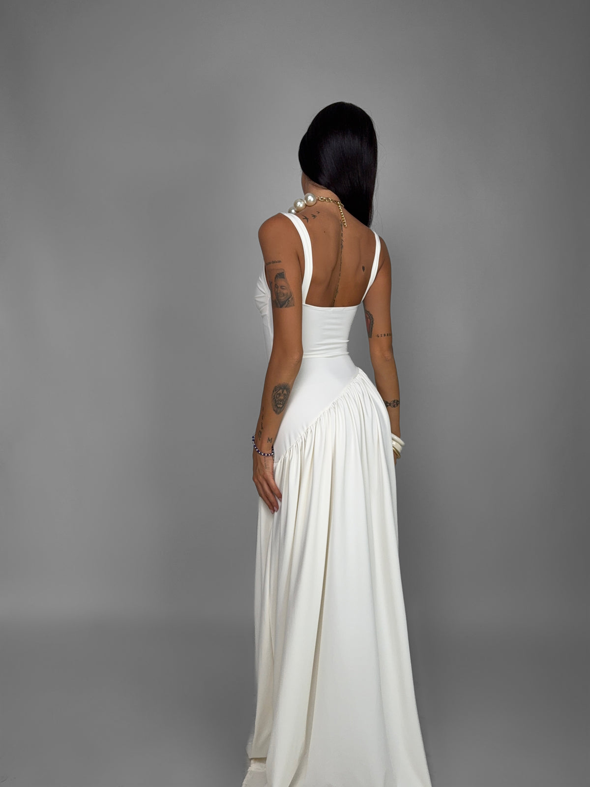 Abito Barely There-White