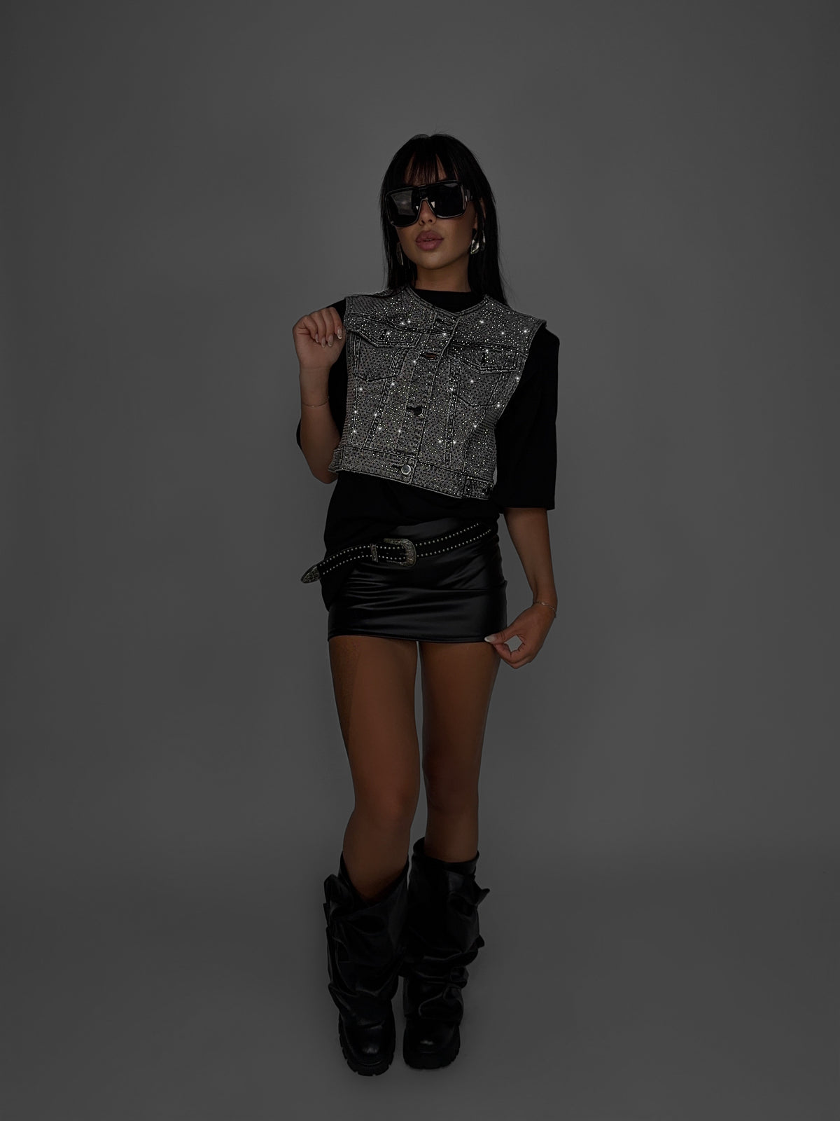 Total Look Cosmic Gray