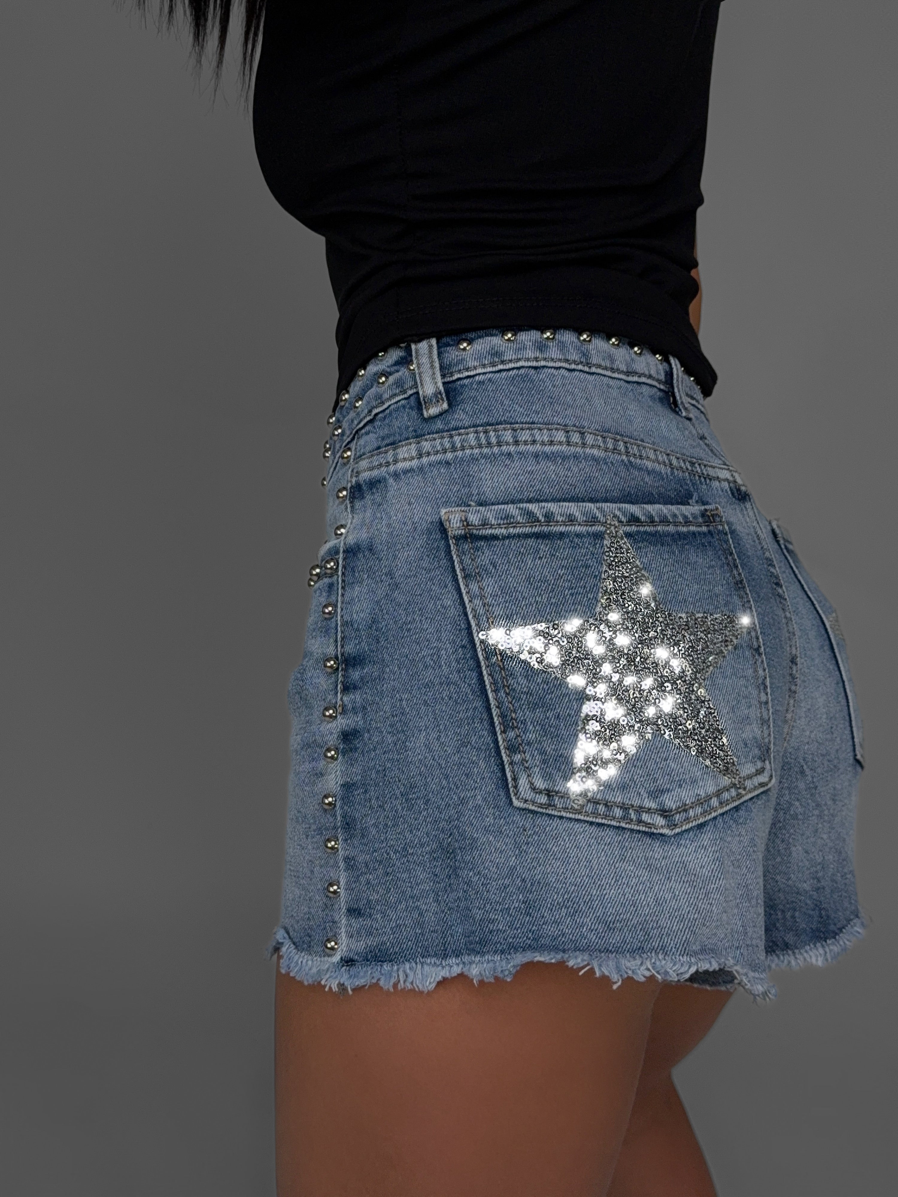 Shorts Star Back Stud