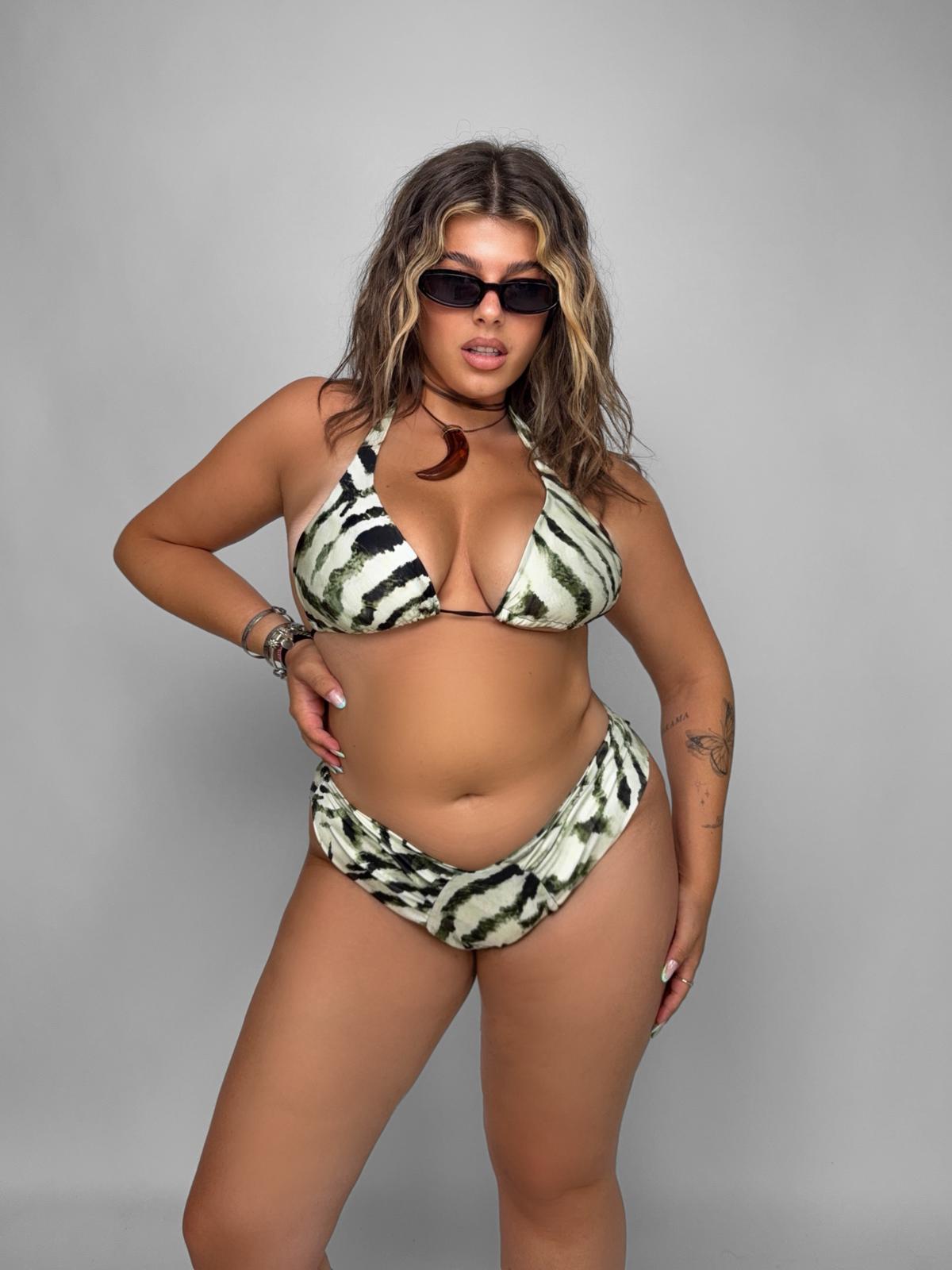 CURVY FIT-Total Look Avery-Tigrato