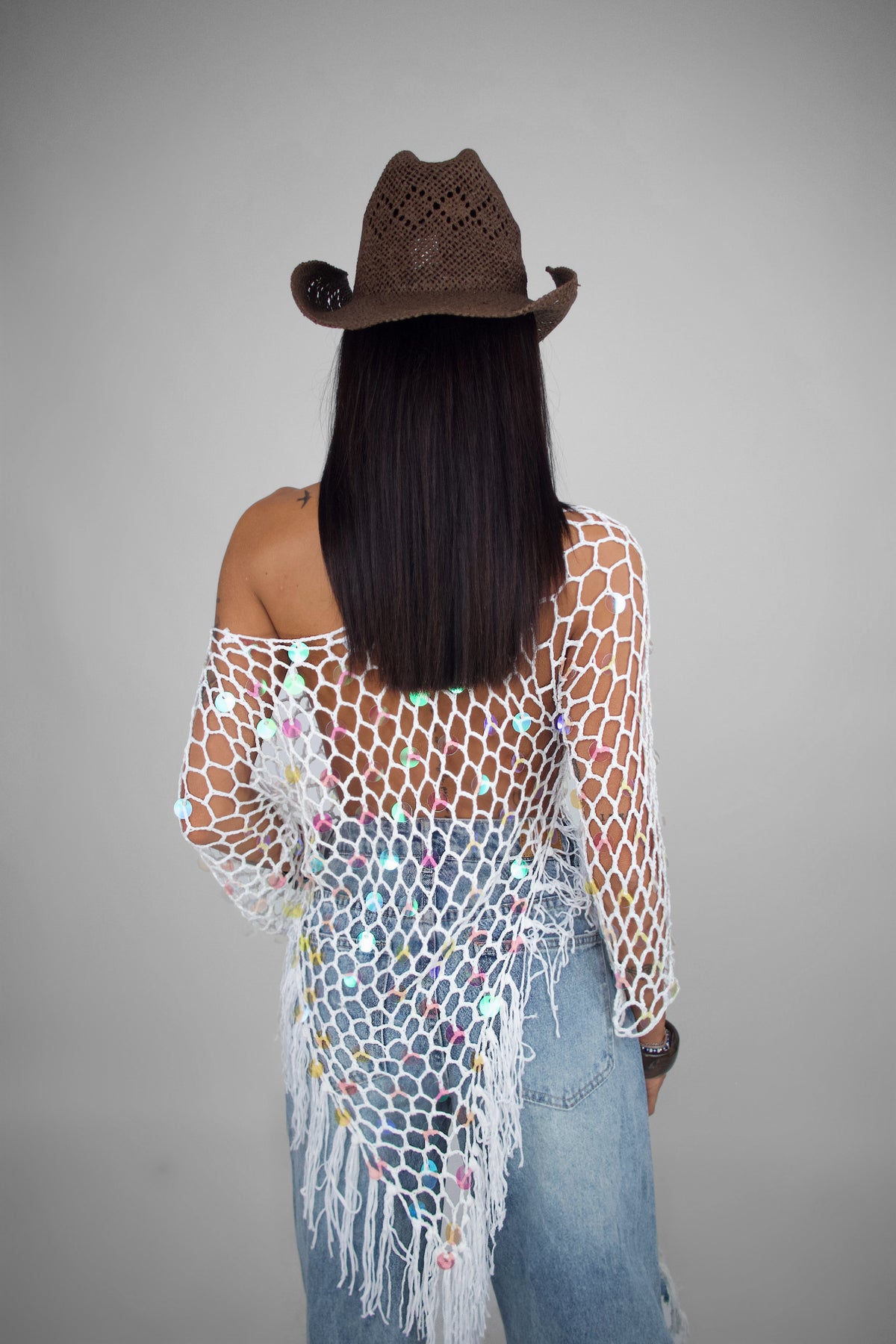Top Mesh Glam