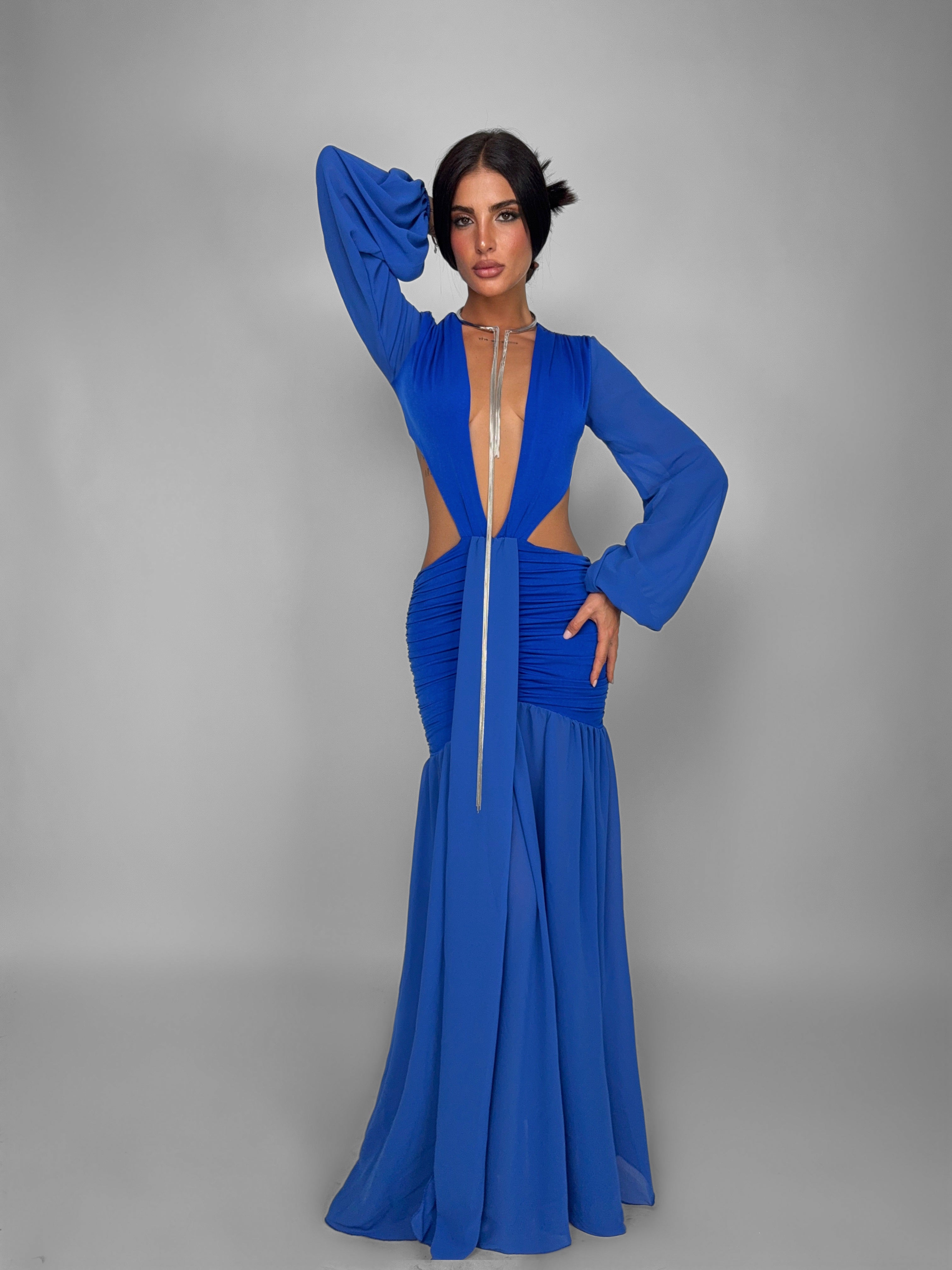 Abito Dafne - Blue