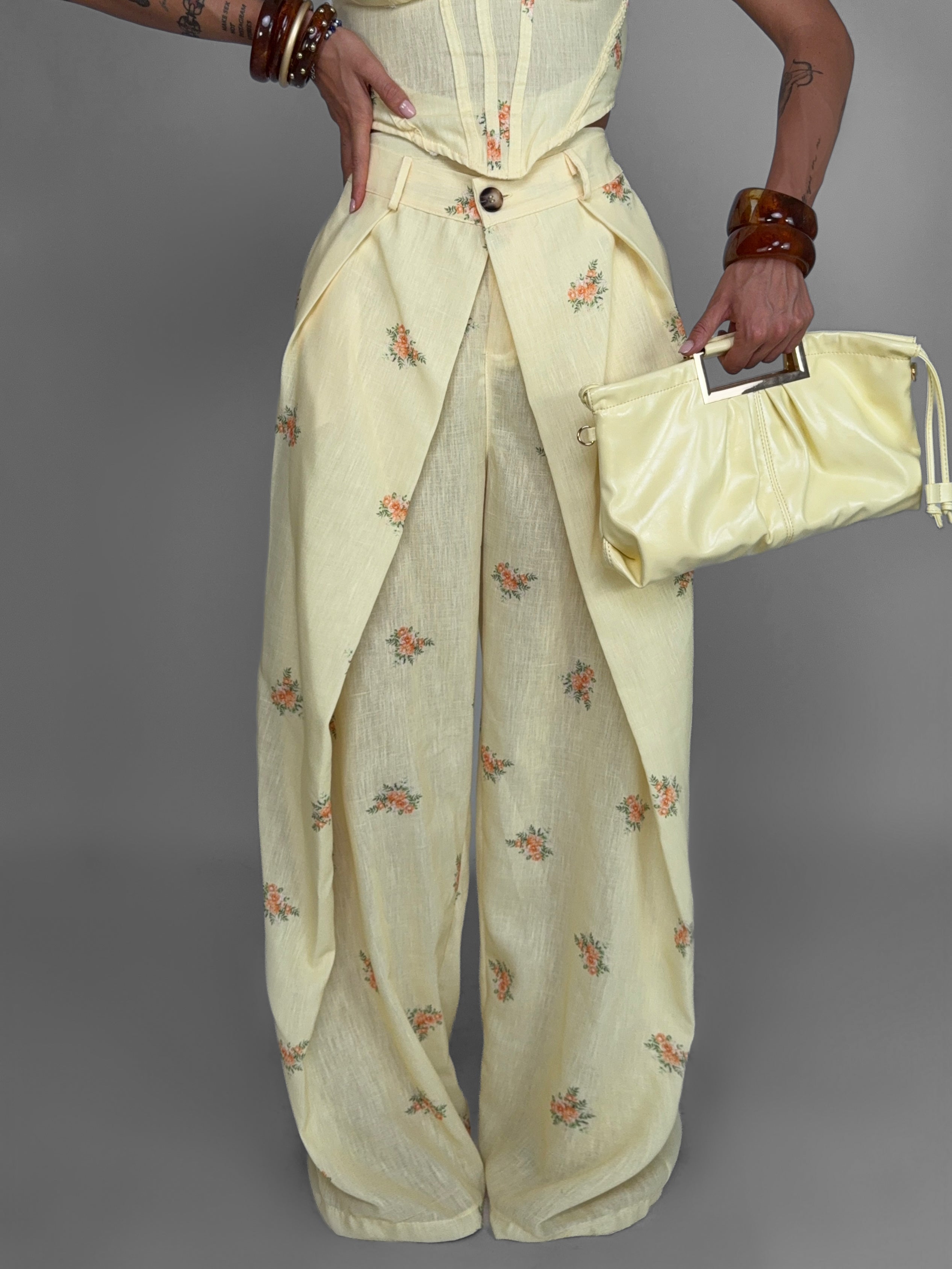 Completo Tiny Floral-Yellow