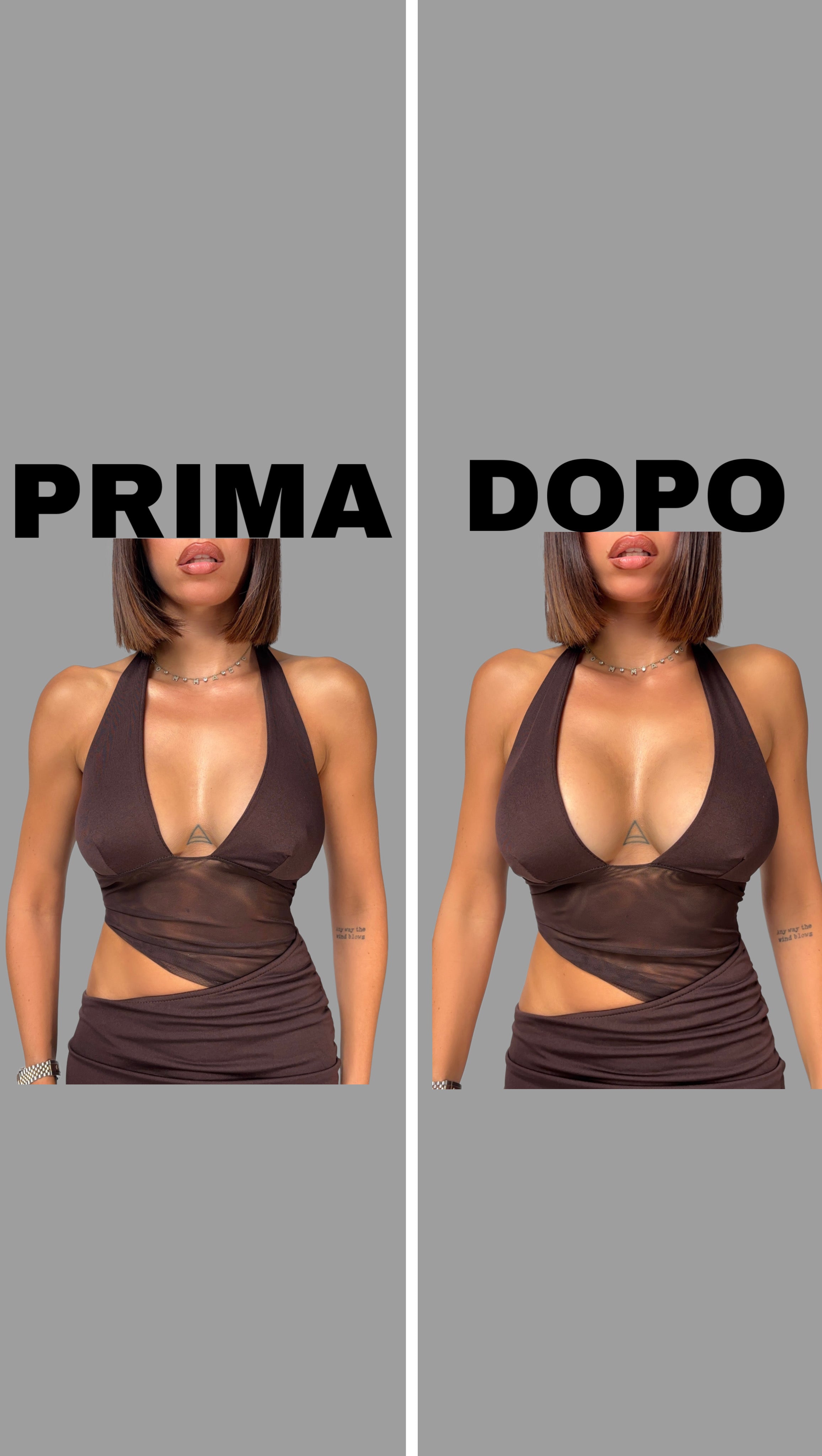 Coppe Abiti Push Up +1 Taglia