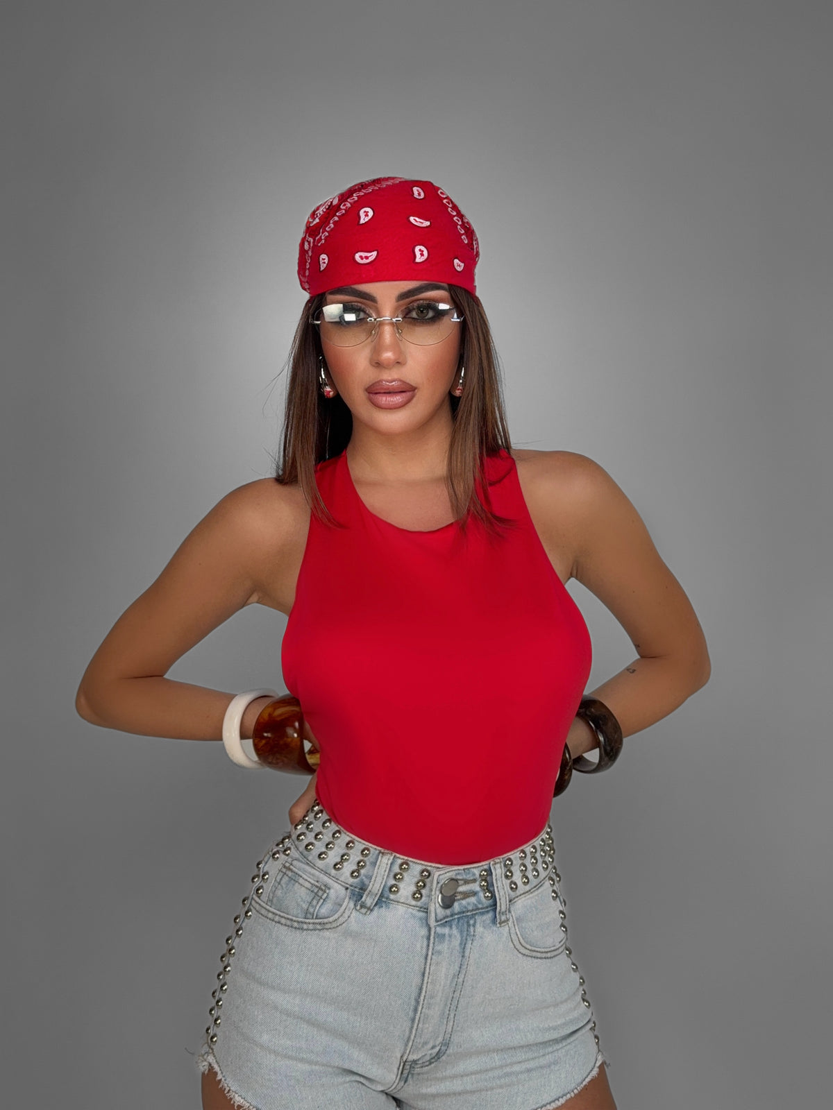 Body Sensual Back-Red