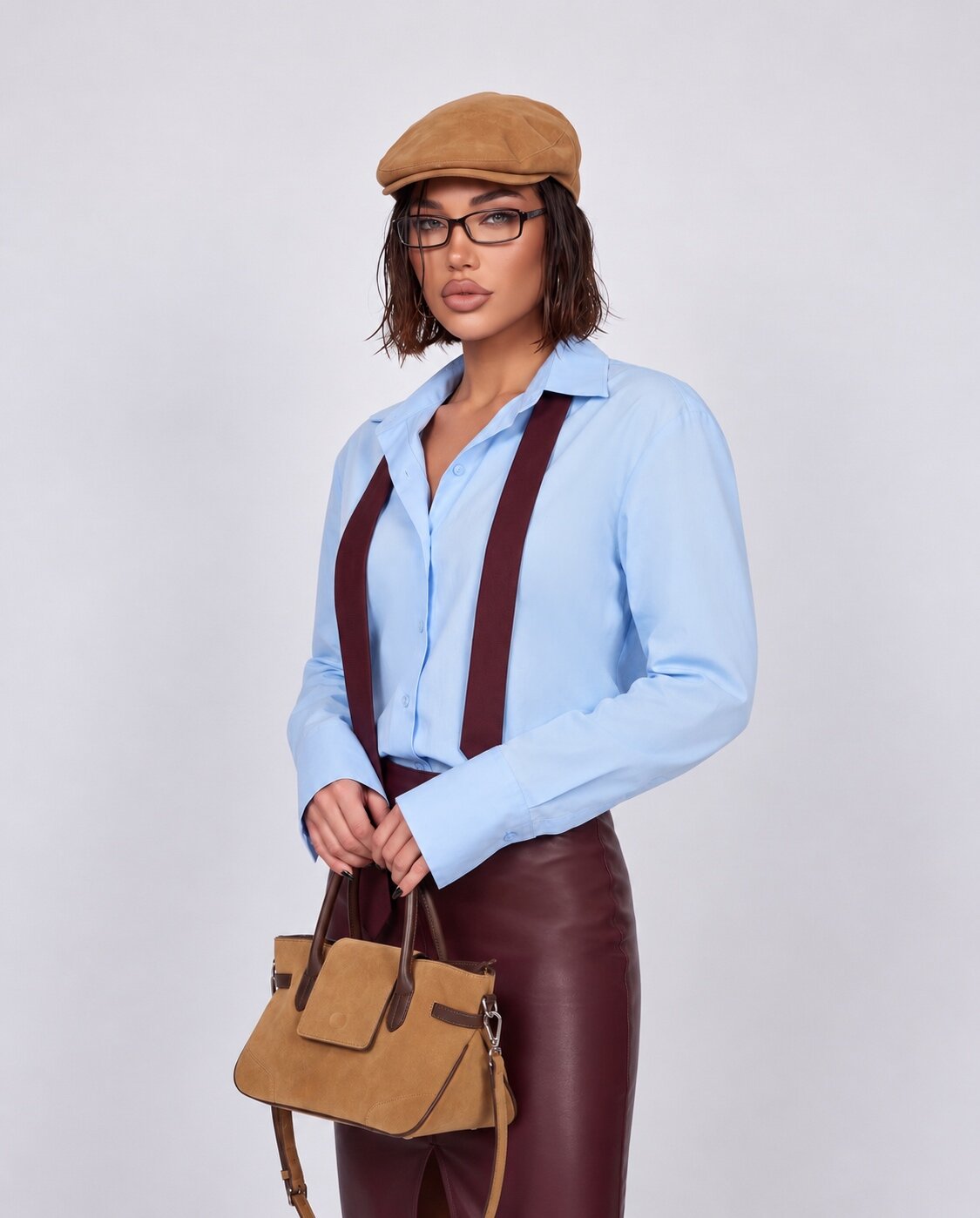 Camisa Mega Shoulder - Azul