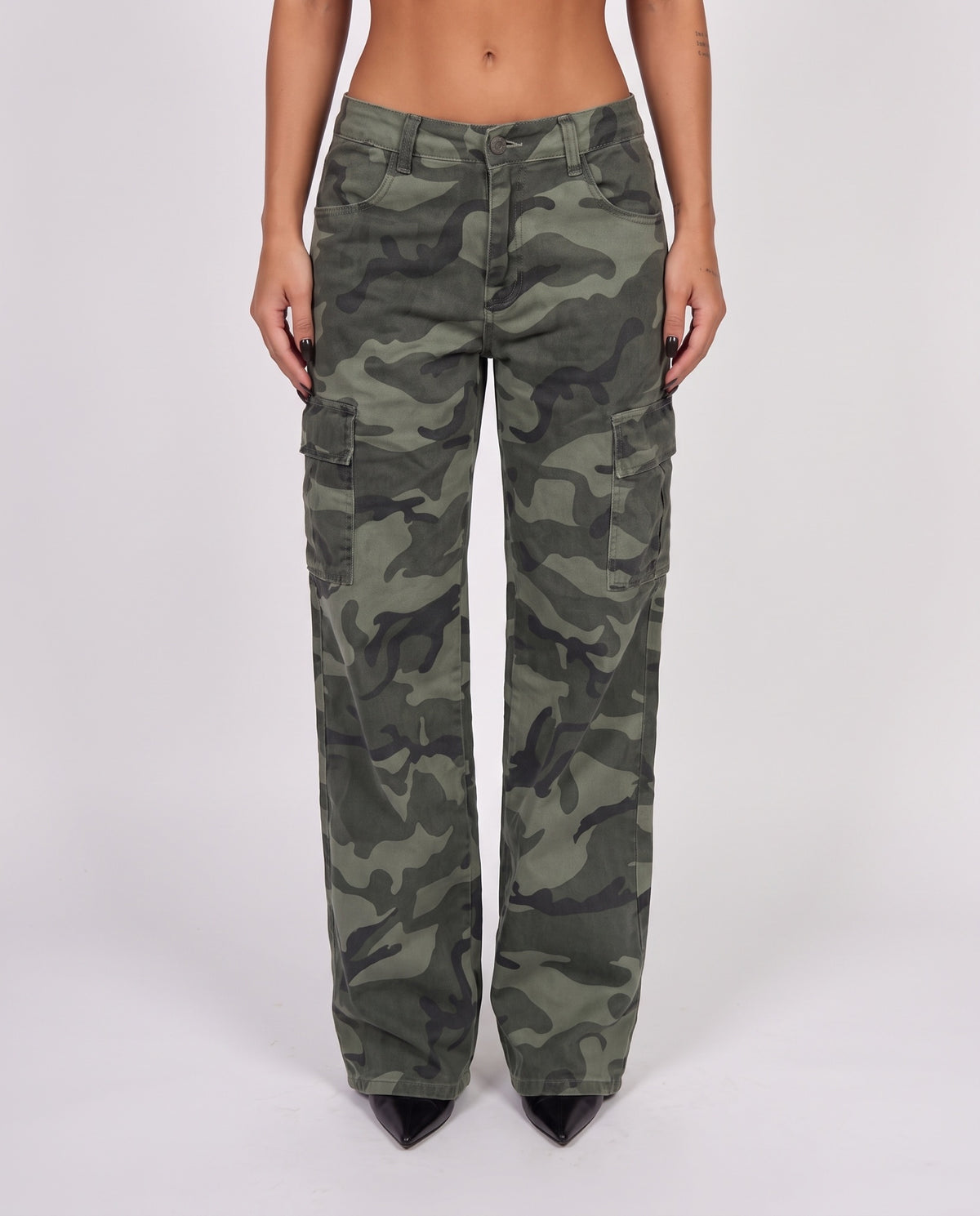 Jeans tipo cargo
