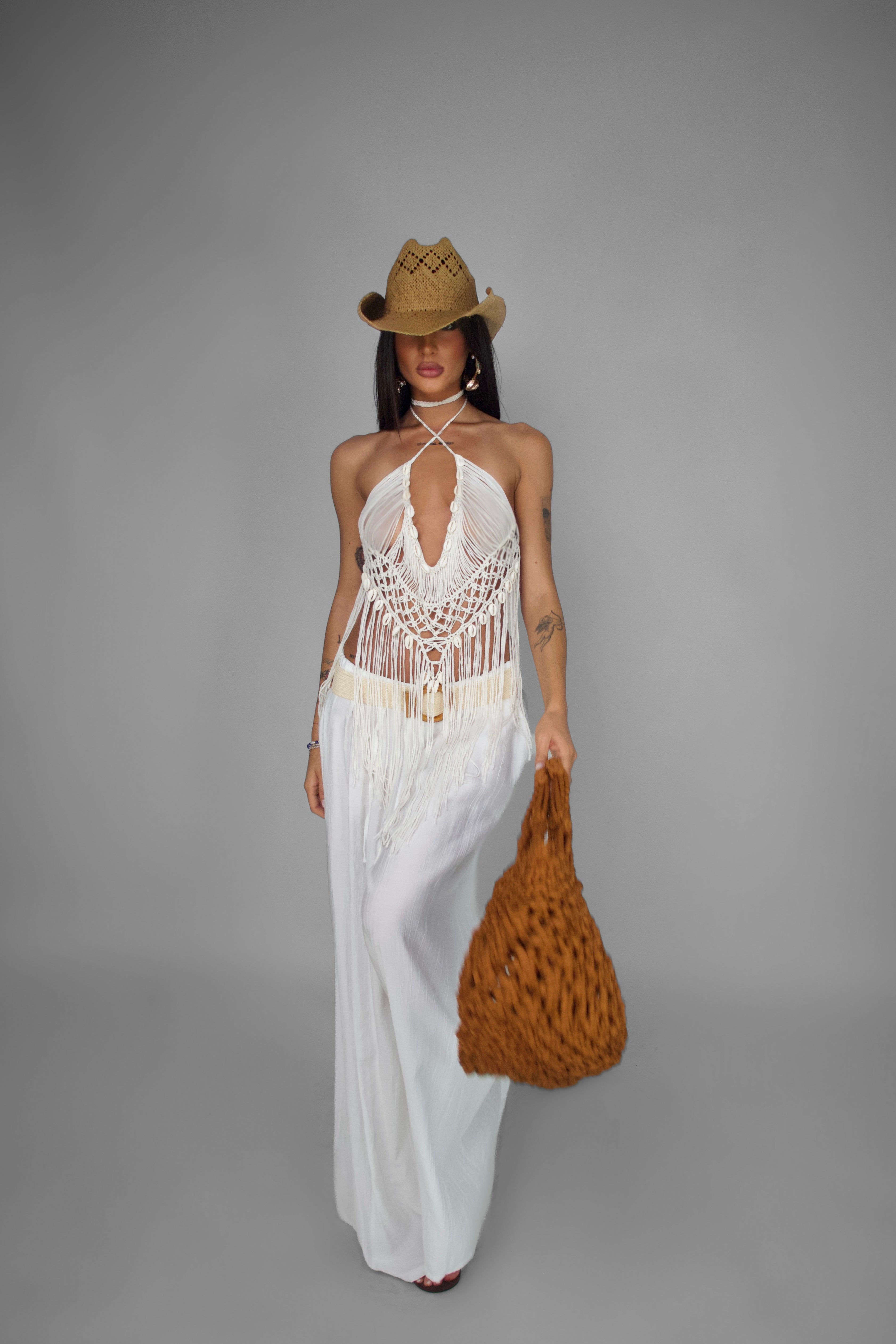 Total Look White Beach
