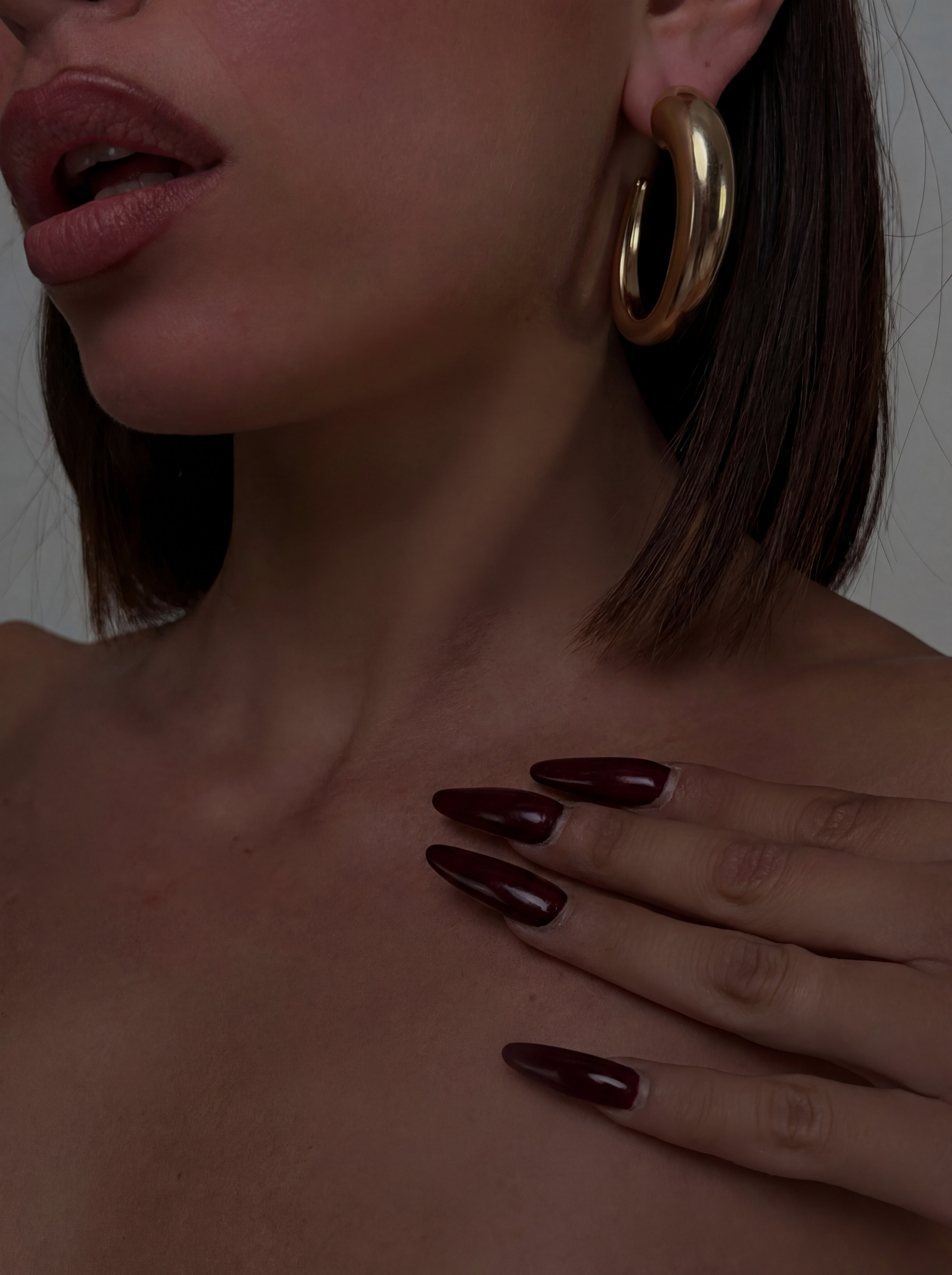 Orecchini Bold Hoops