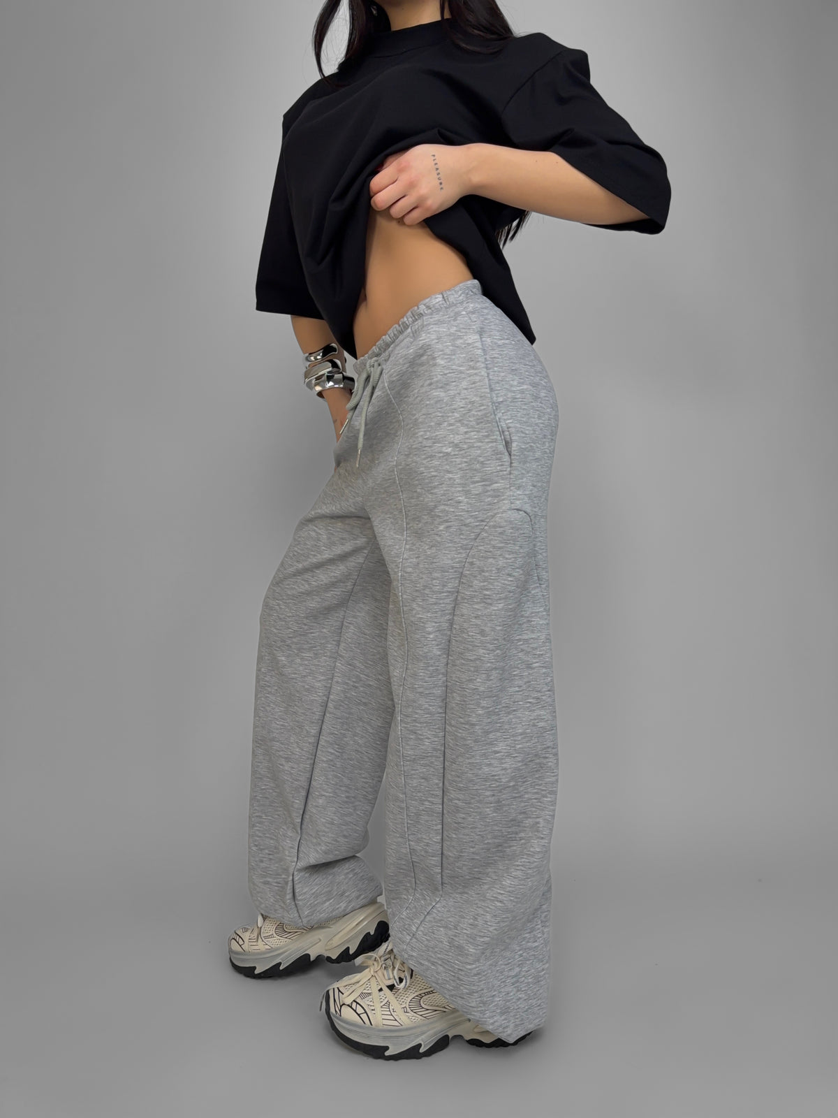 Pantalone Running - Grey