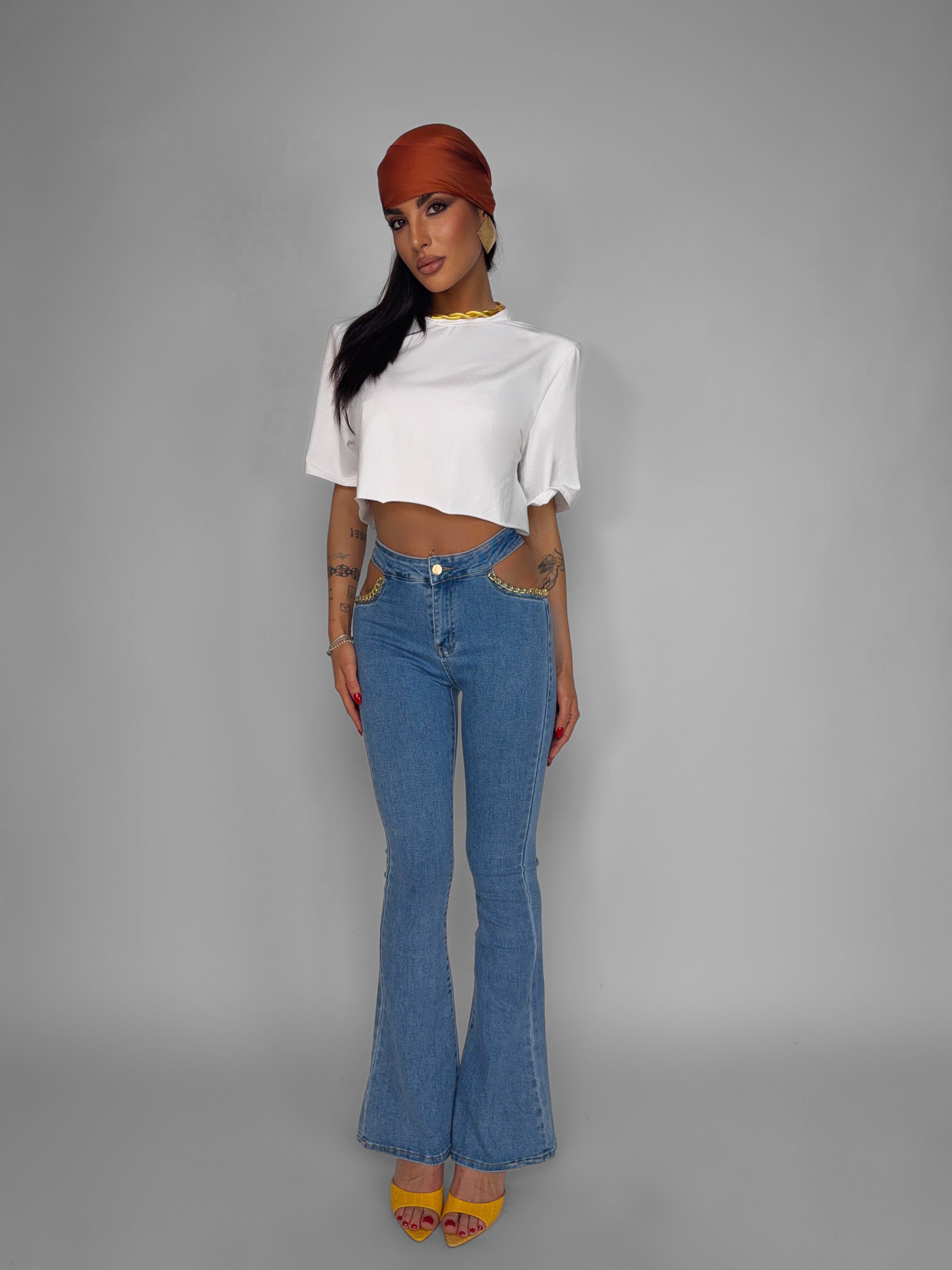 Total Look Bold Shoulder
