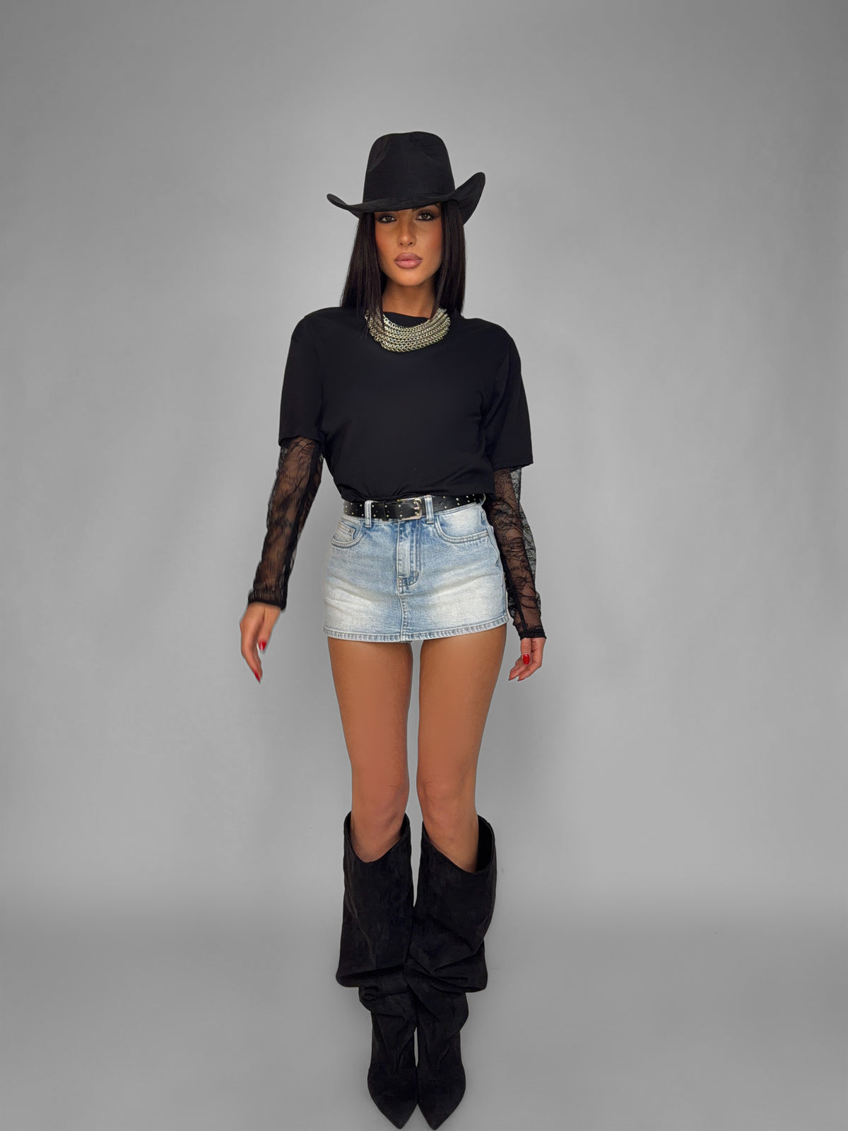 Total Look Lace Sleeve