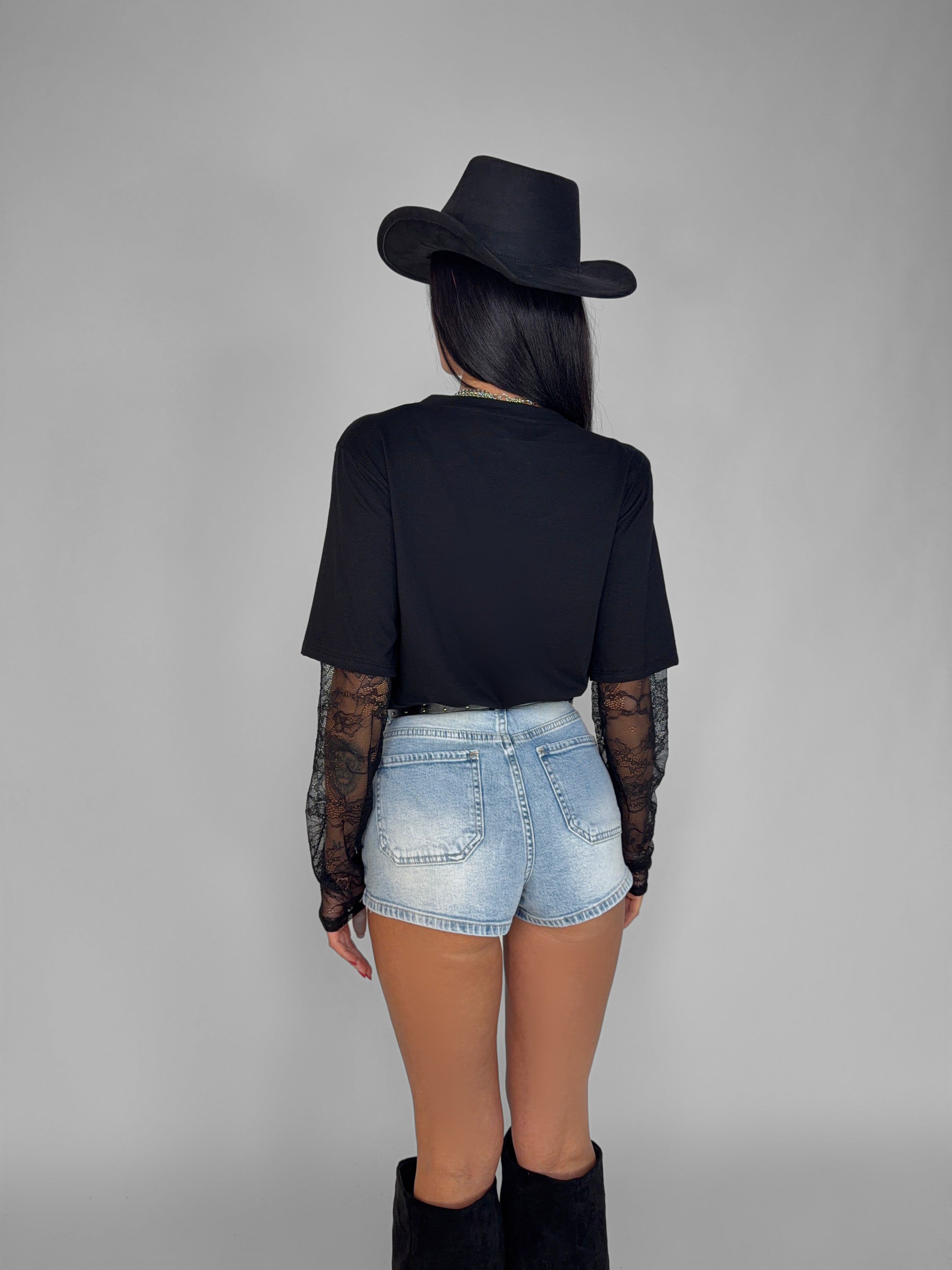 Culotte Skirt Daily-Light Denim