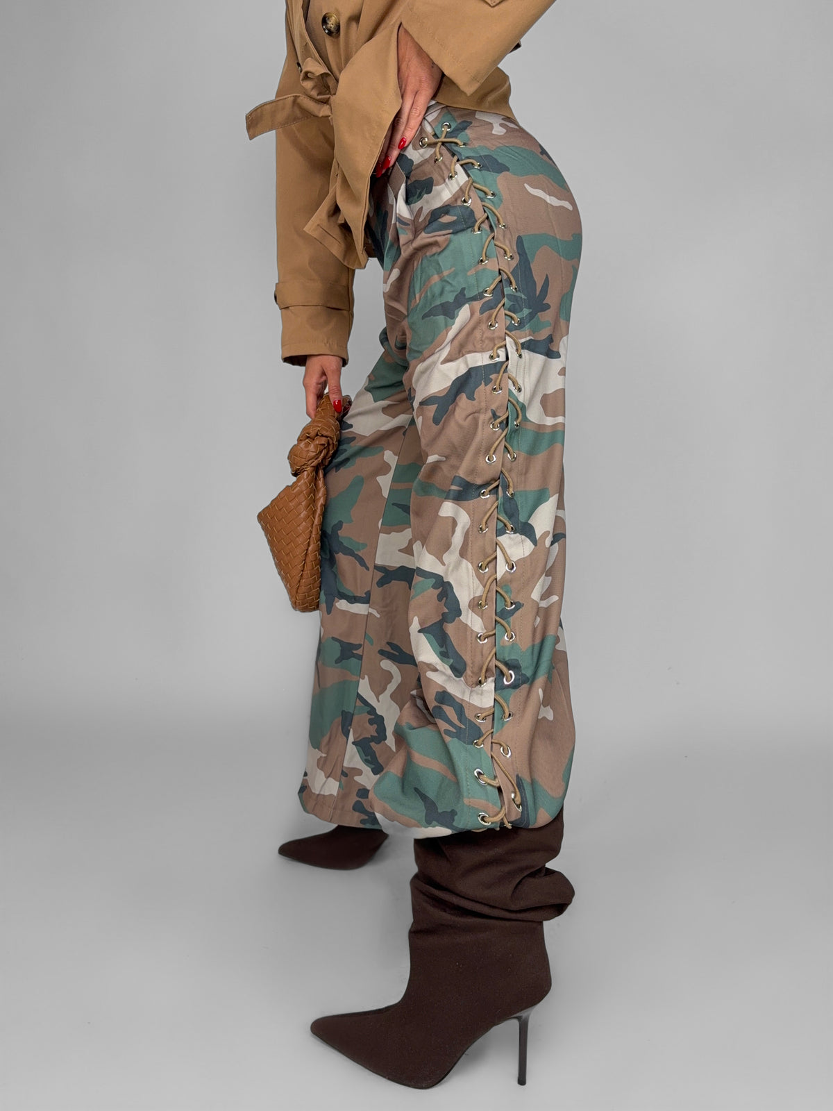 Pantalone Military Detail