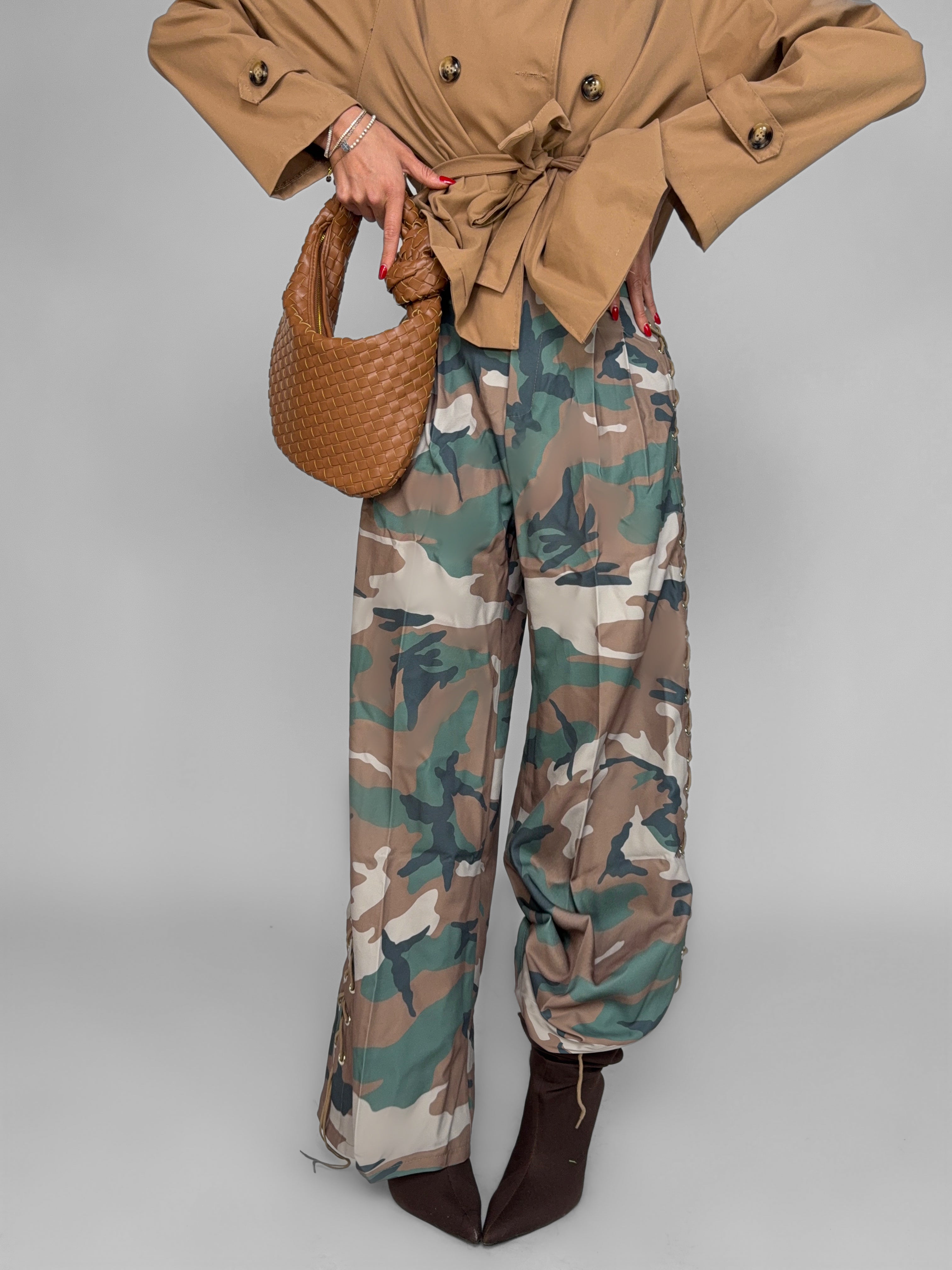 Military Detail Trousers