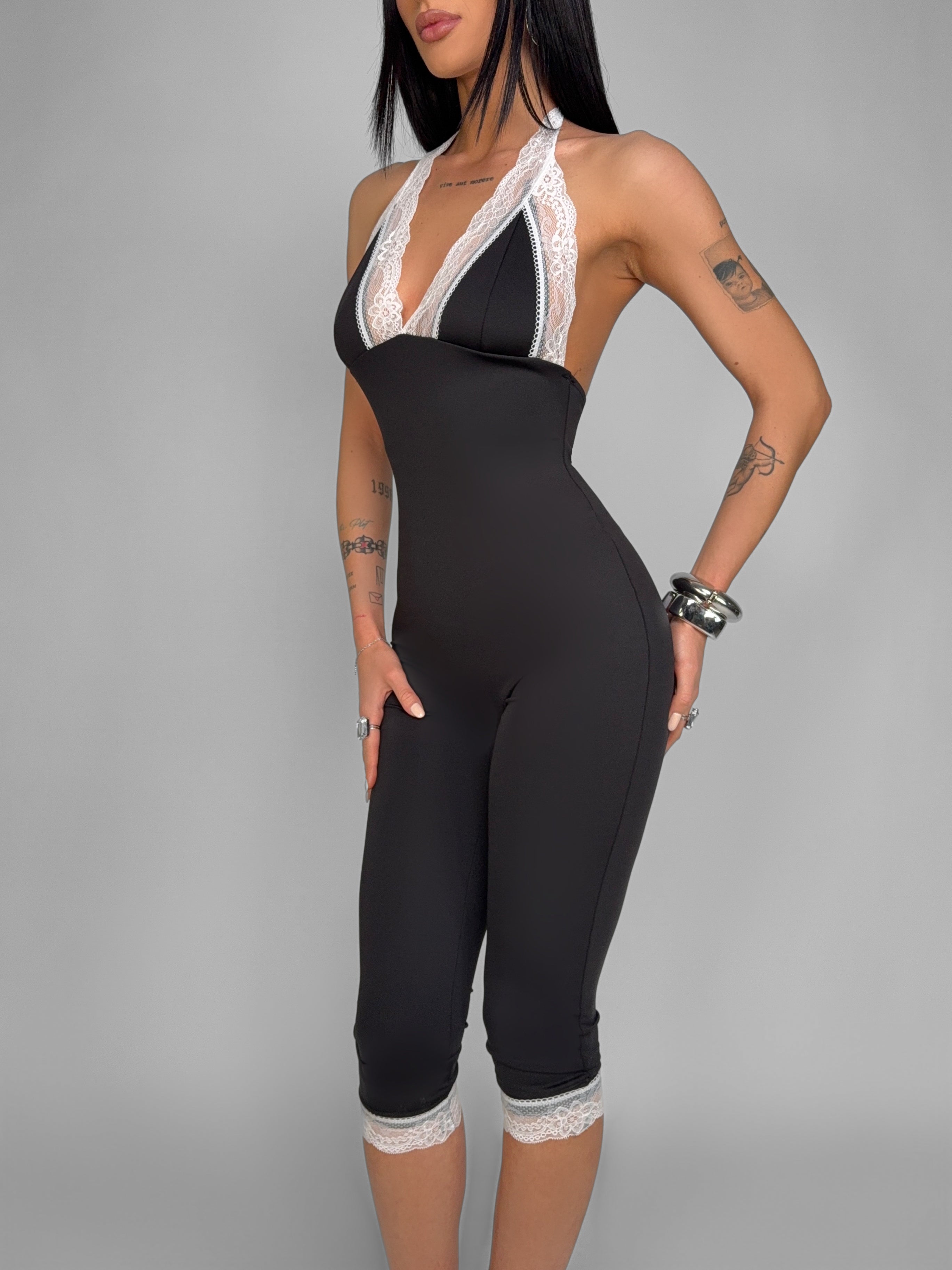 Sheer Strap Jumpsuit
