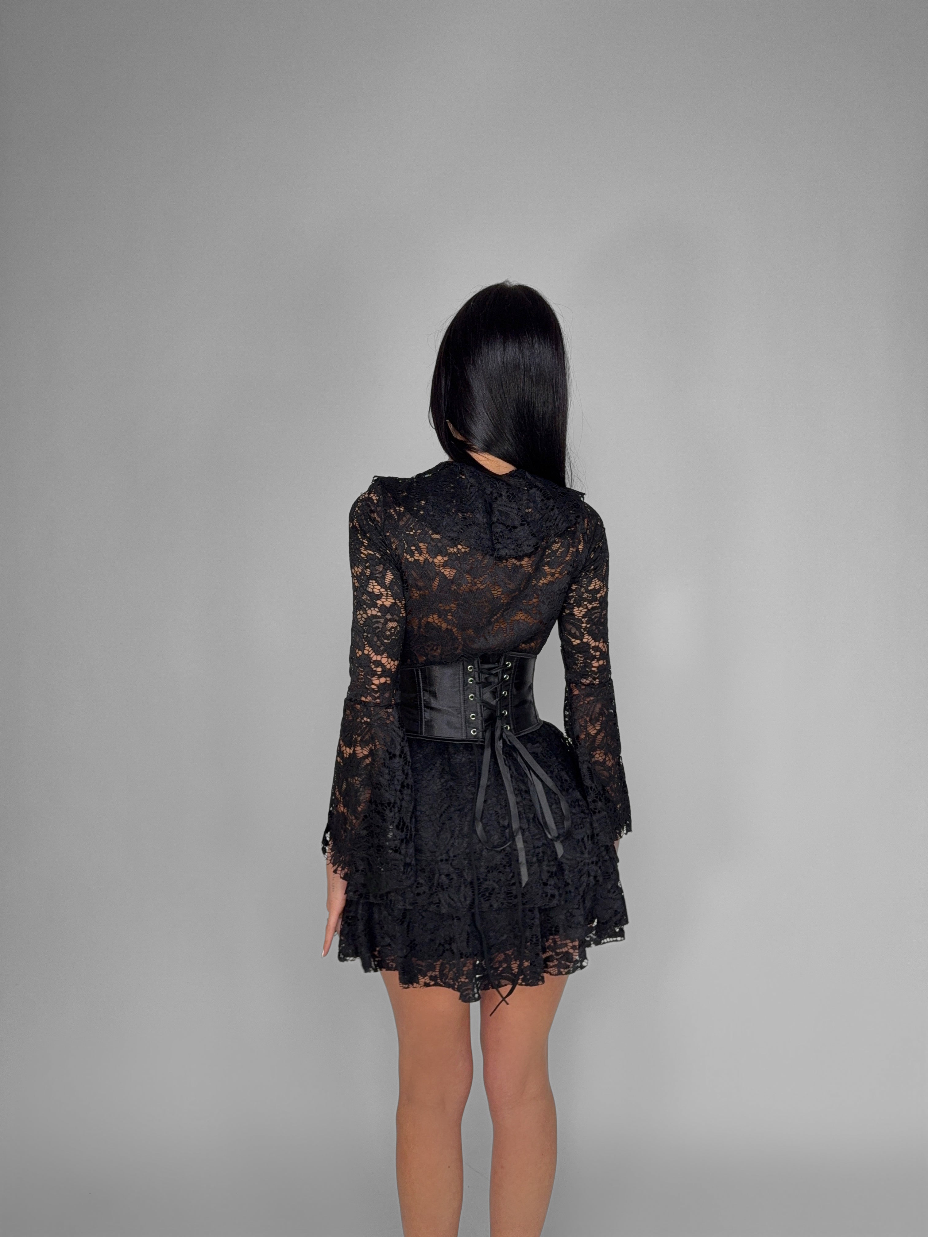 Abito Bloom Soft-Black