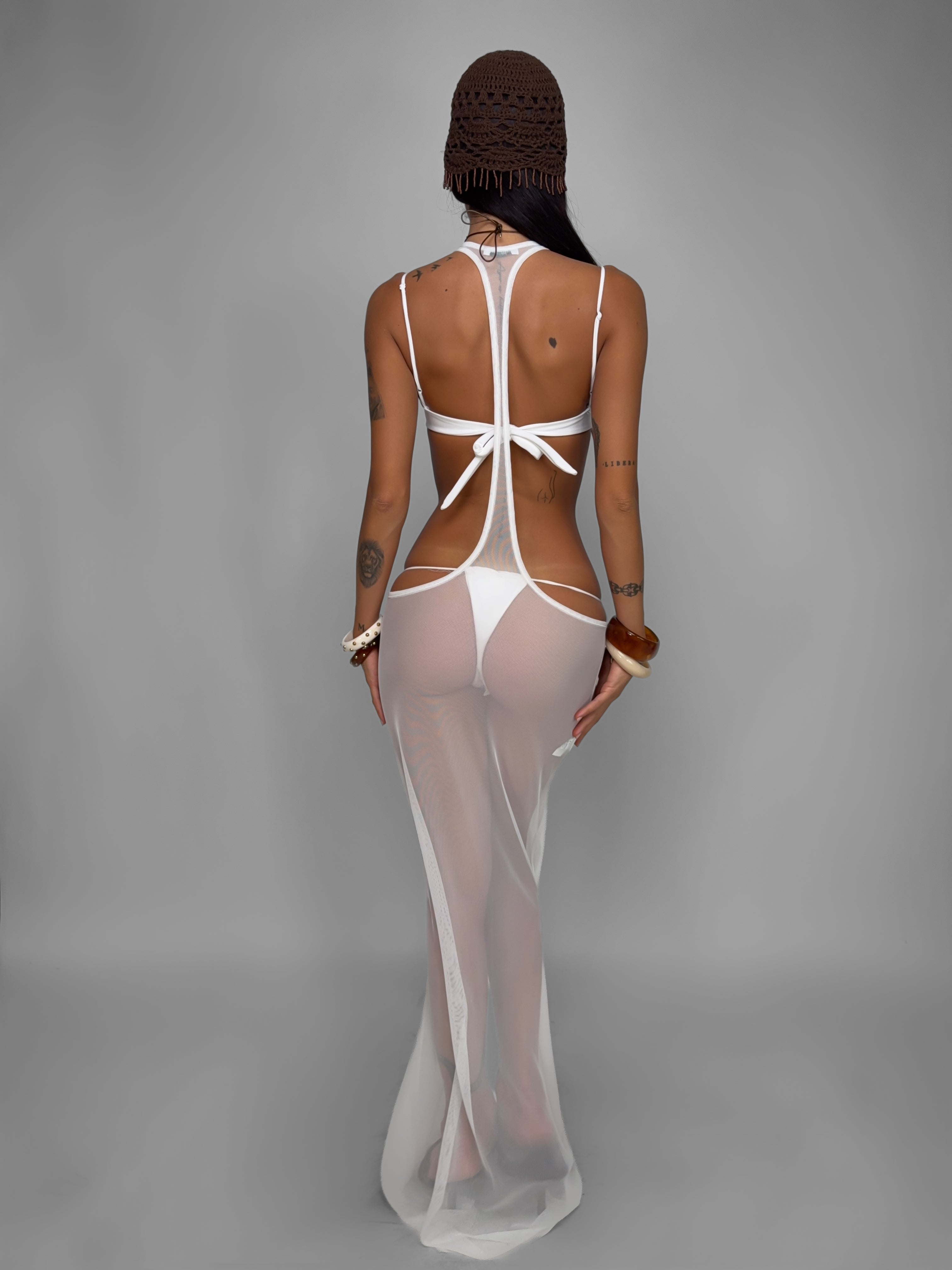 Abito Belle-White