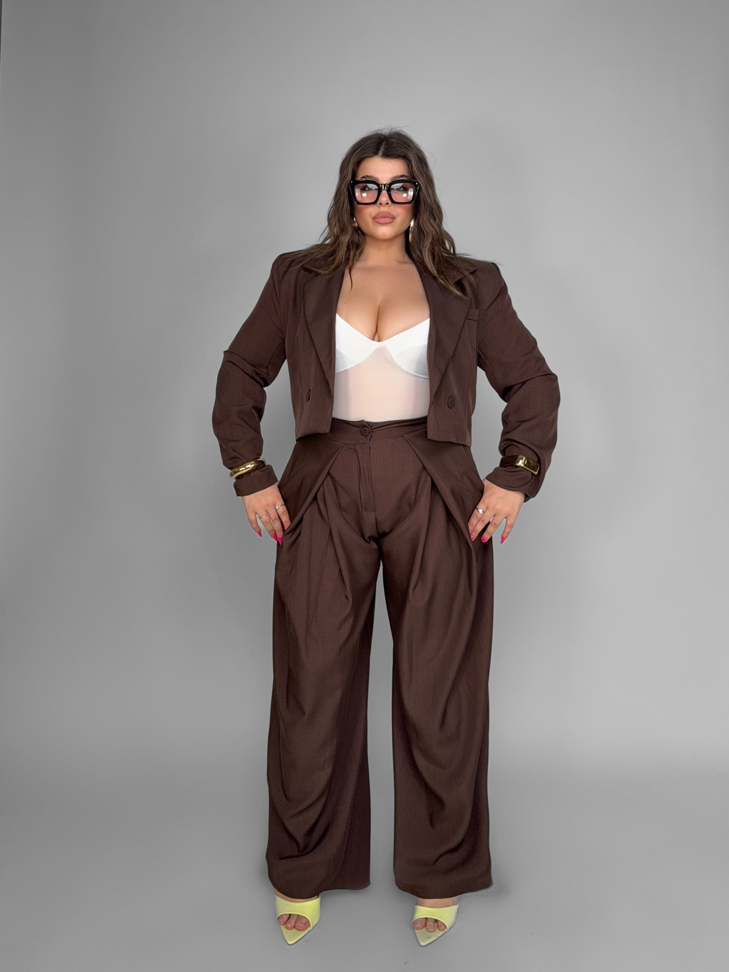 Total Look Fitted Crop