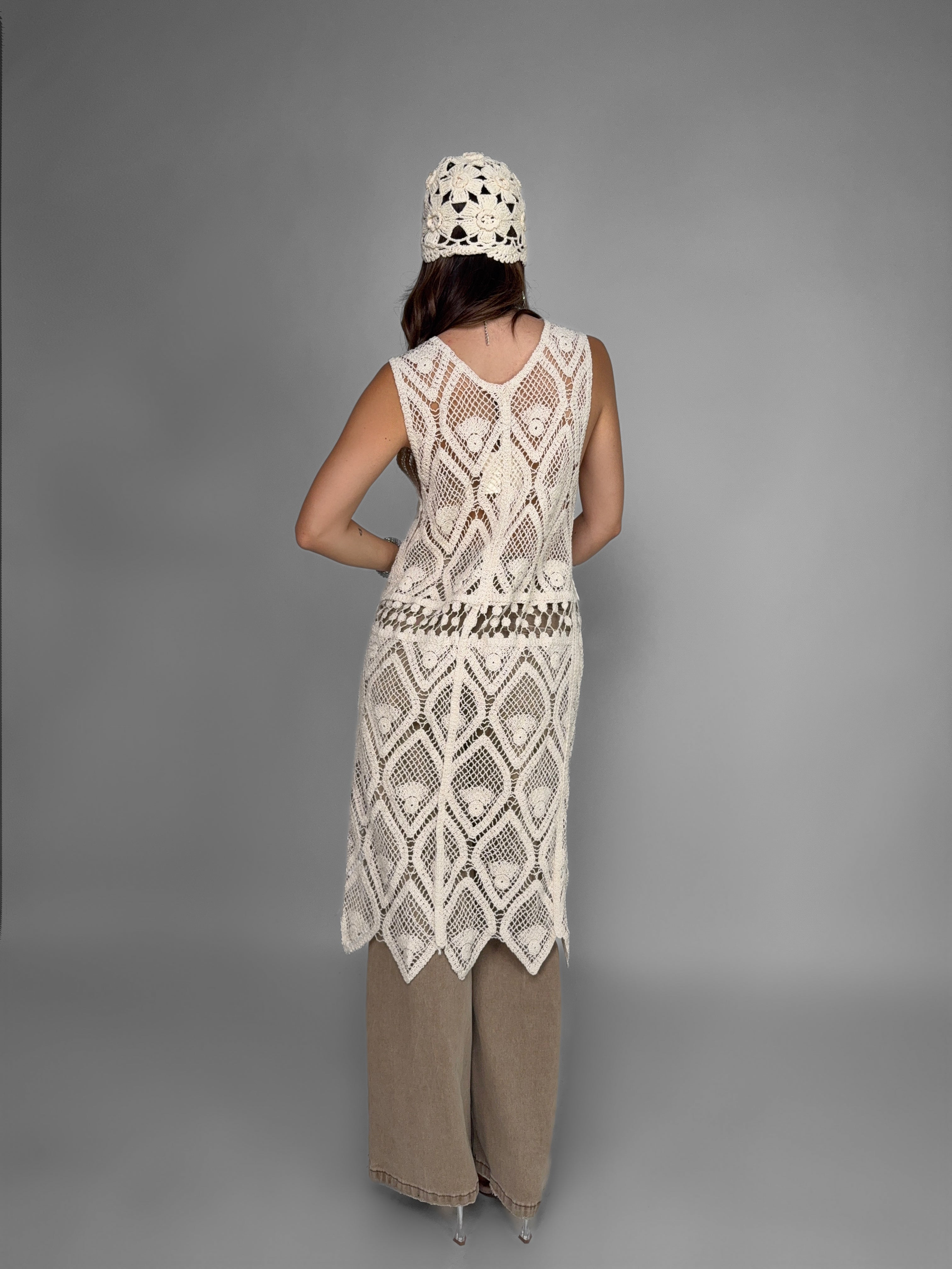 Top Ethnic Style-Beige
