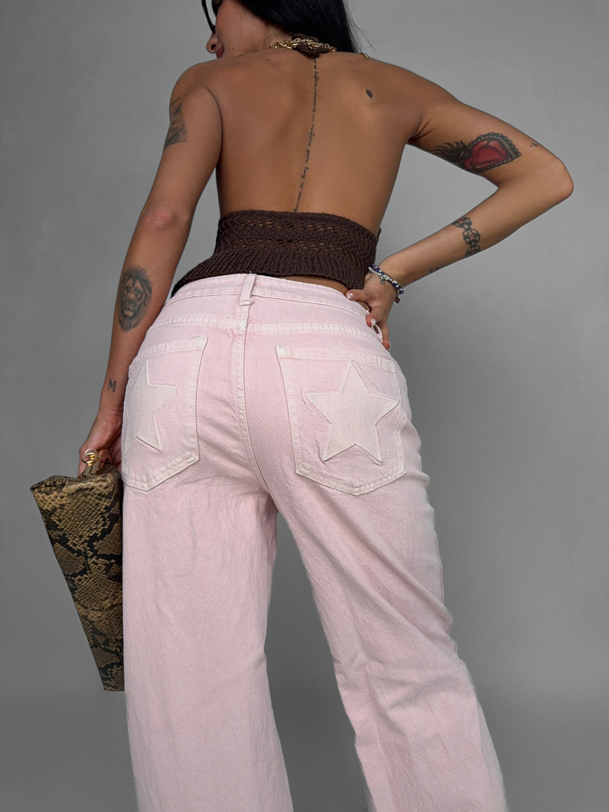 Pink Star Jeans
