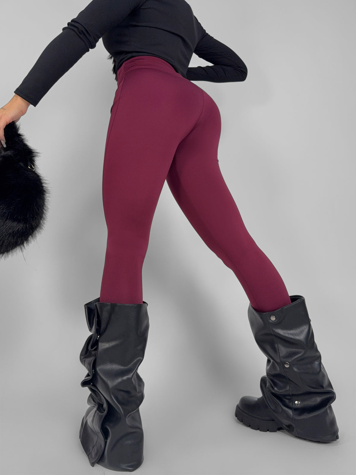 Leggings Magic Peachy-Cherry-red