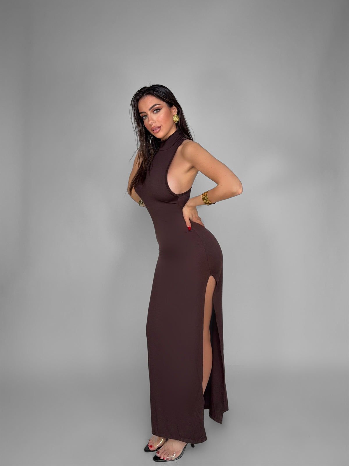 Abito Shapes - Brown