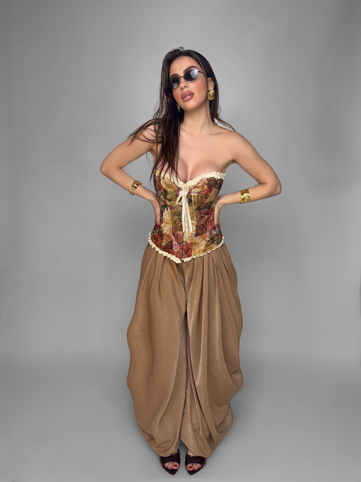 Total Look Harem Beige