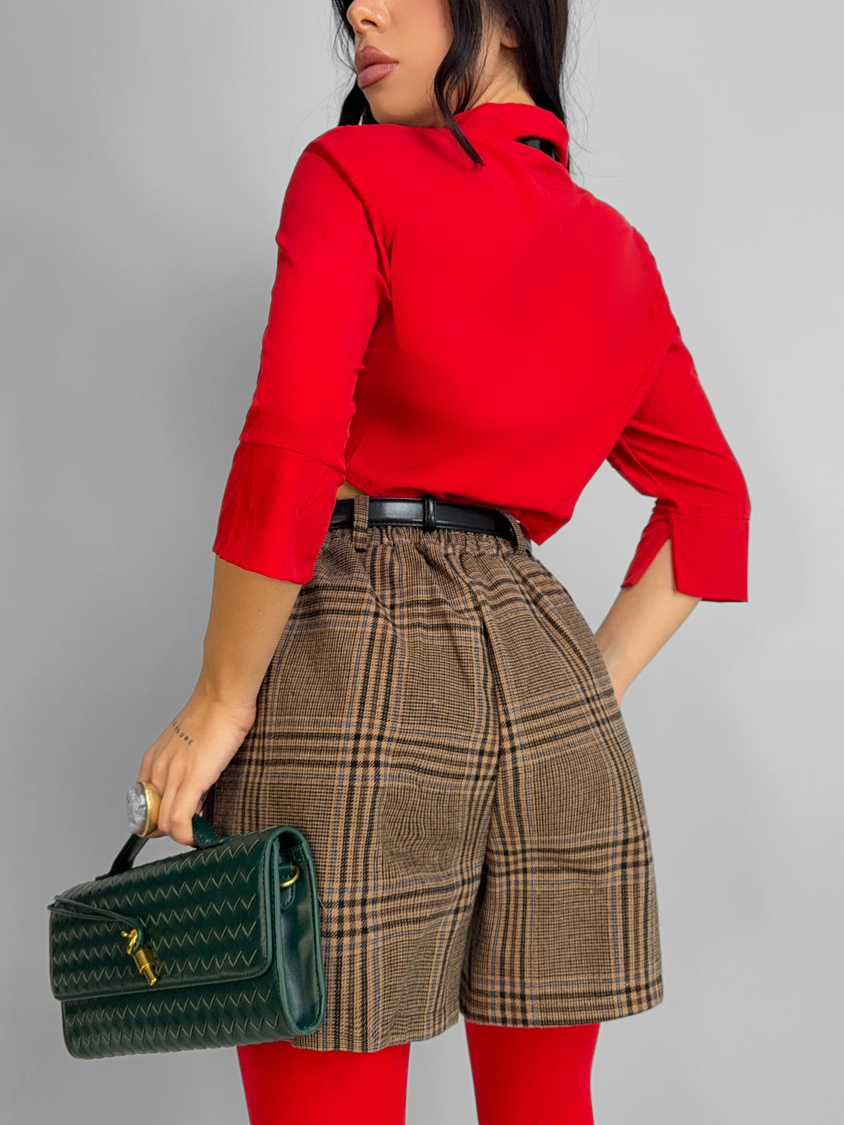 Shirt Rouge Detail-Red