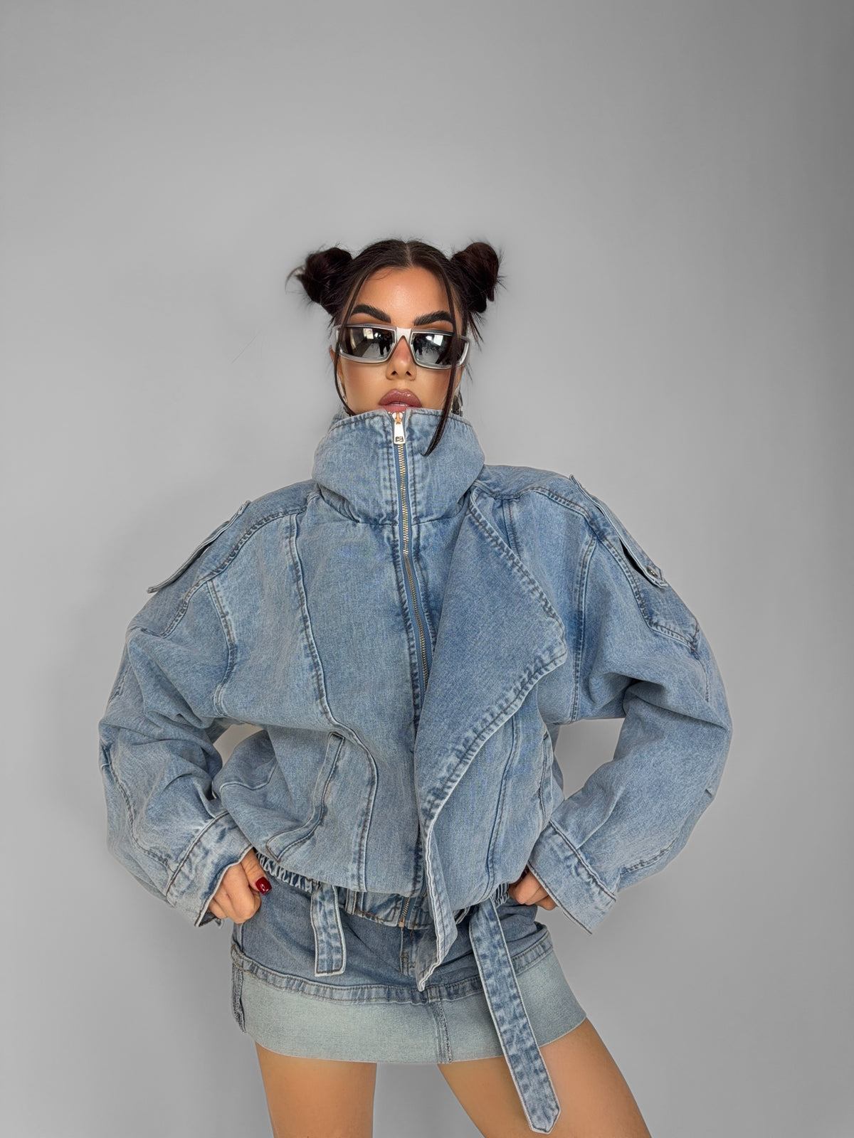 Bomber Light Denim