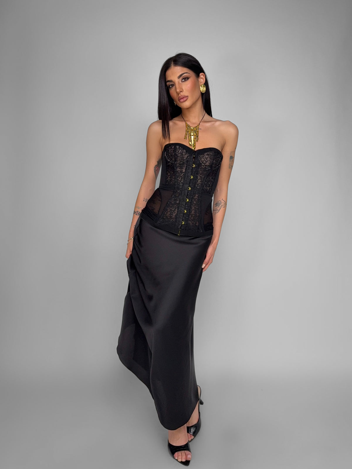 Total Look Satin Black
