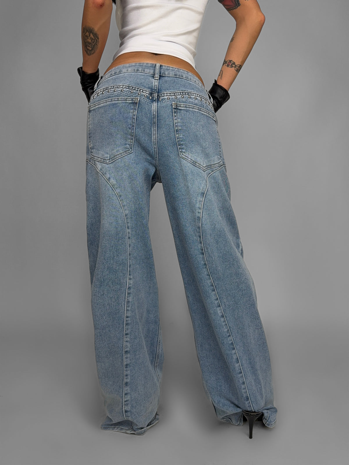 Jeans Studded Denim