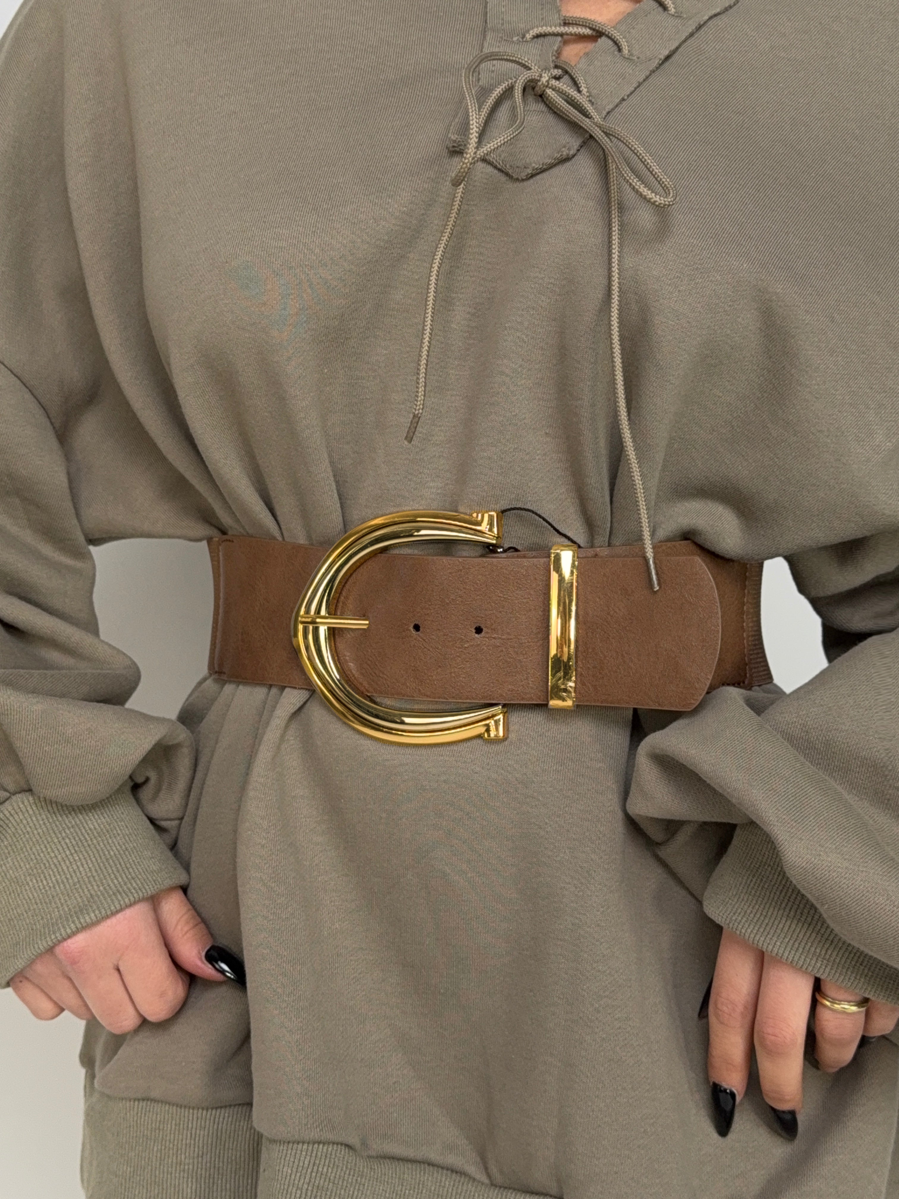 Golden Control Belt-Brown