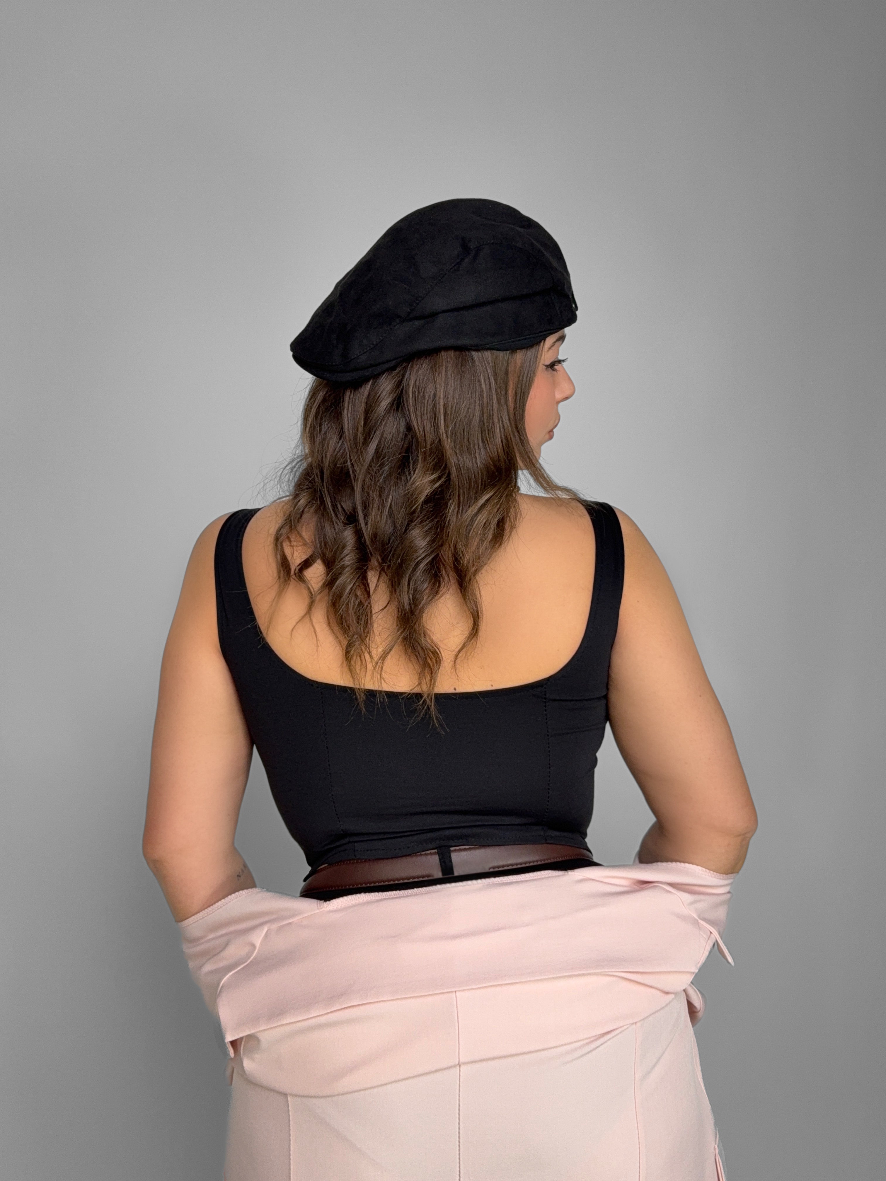 CURVY FIT - Top Clean Fit-Black