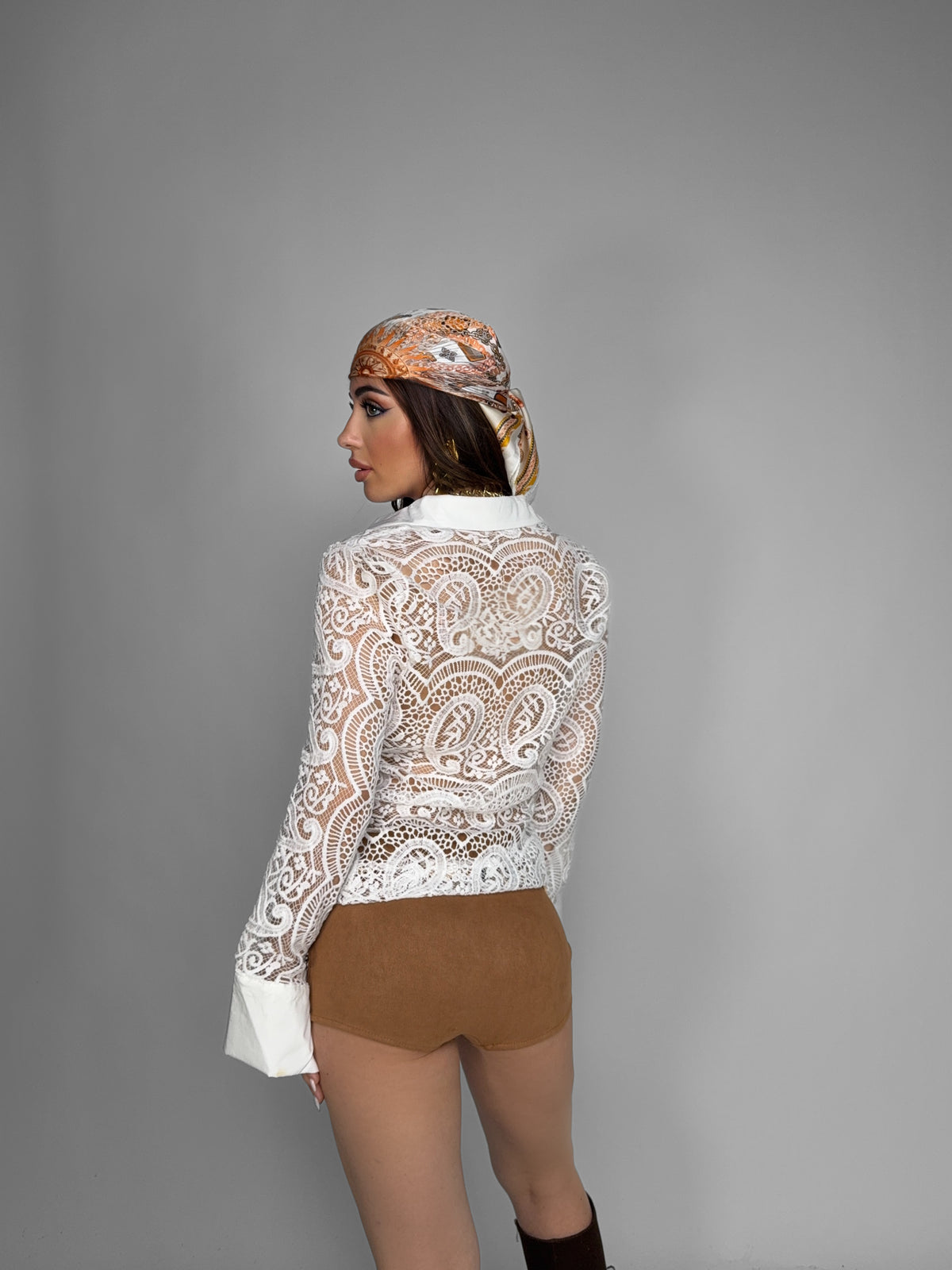 Camicia Macramé
