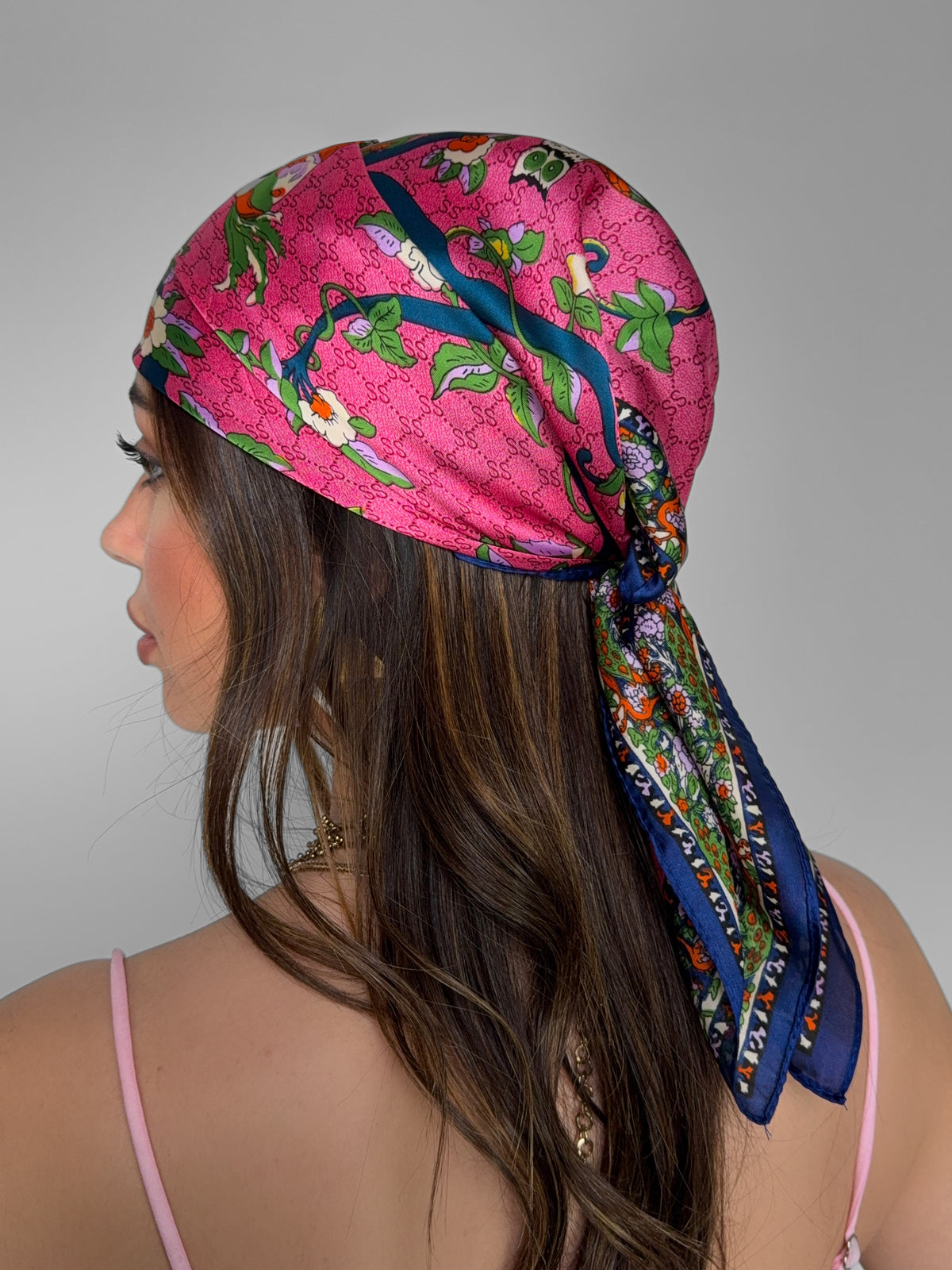 Bandana Pink Bloom