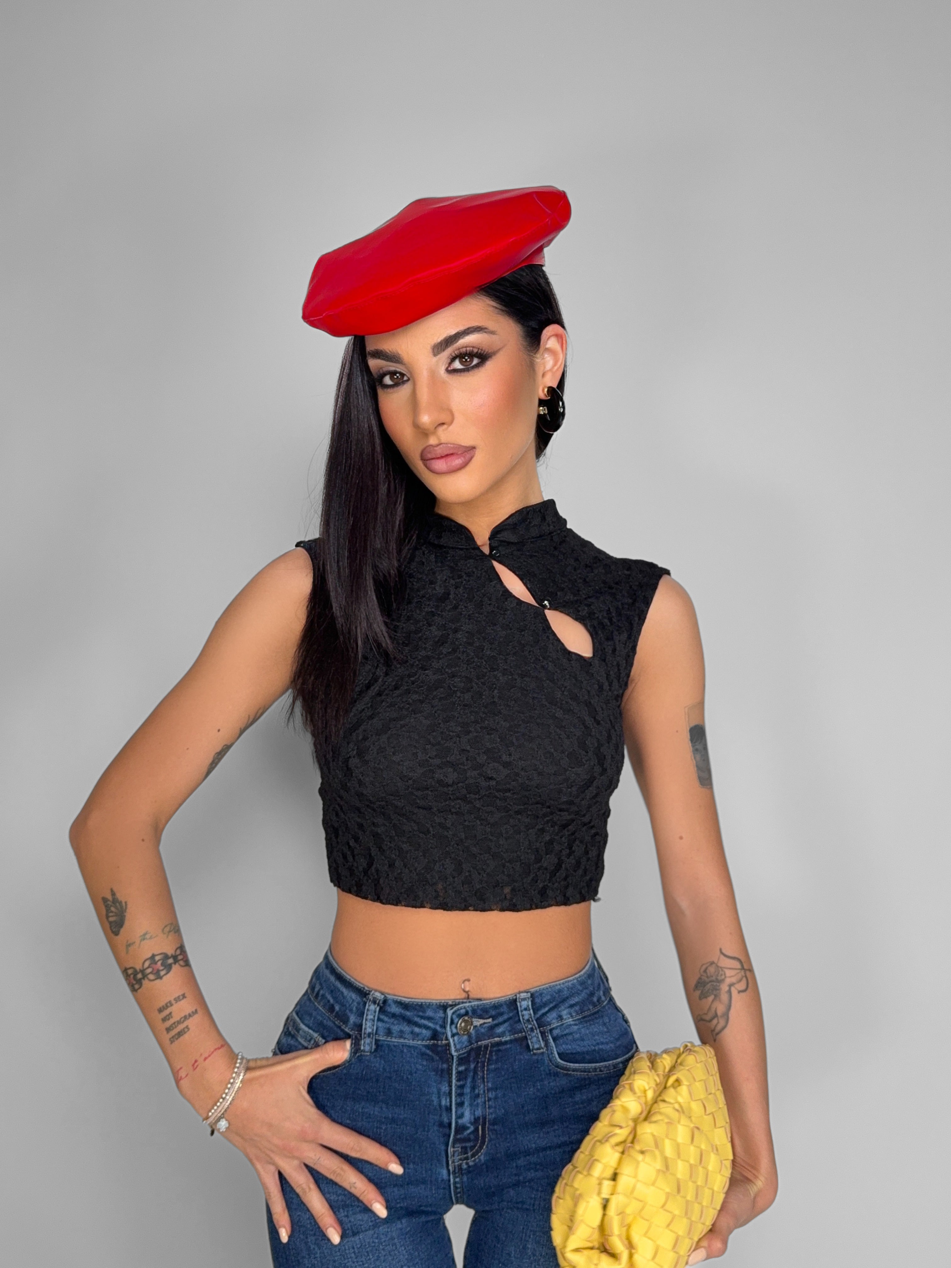 Top Lace Closure-Black