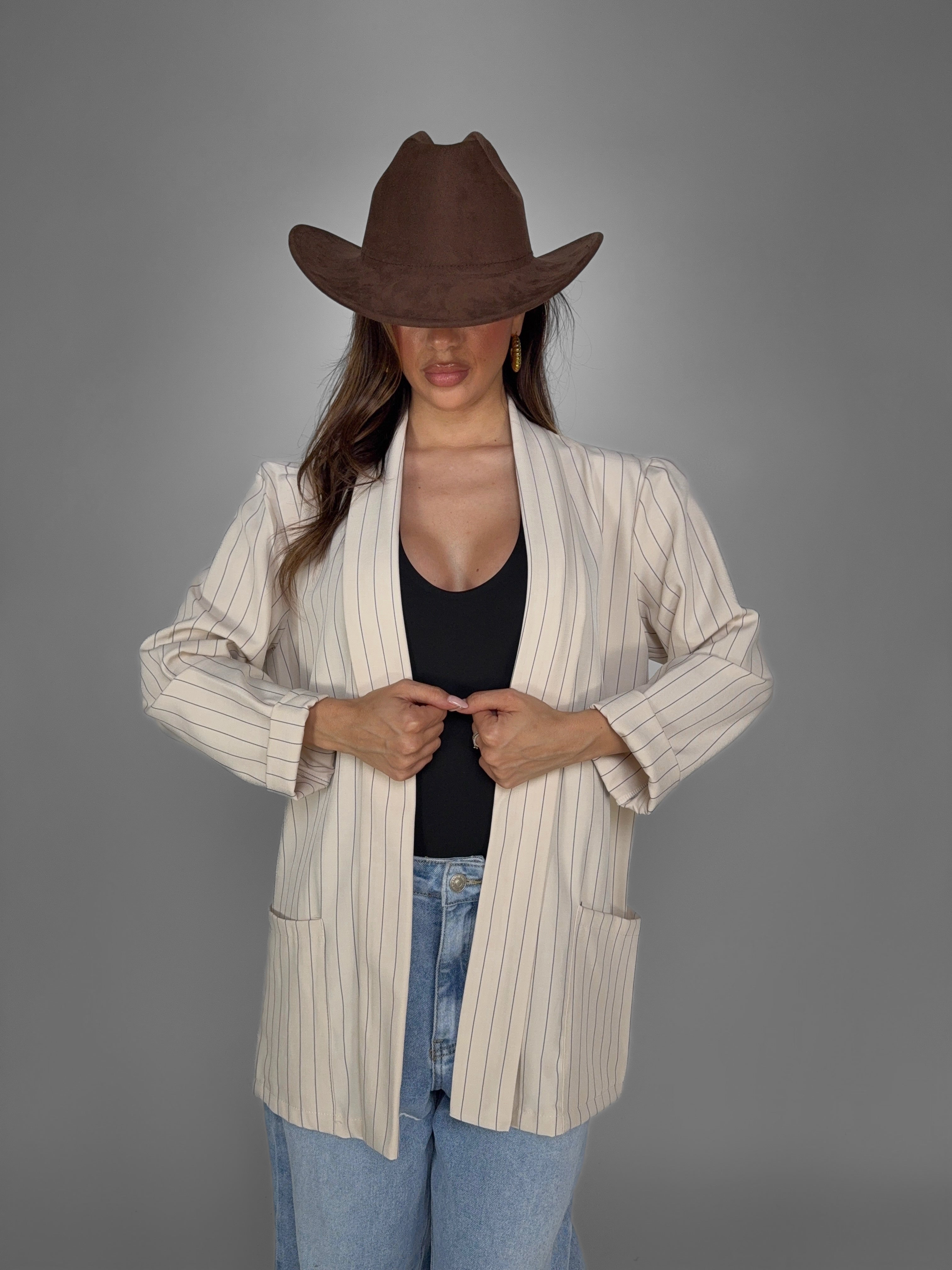 Blazer Prime Tailored-Beige