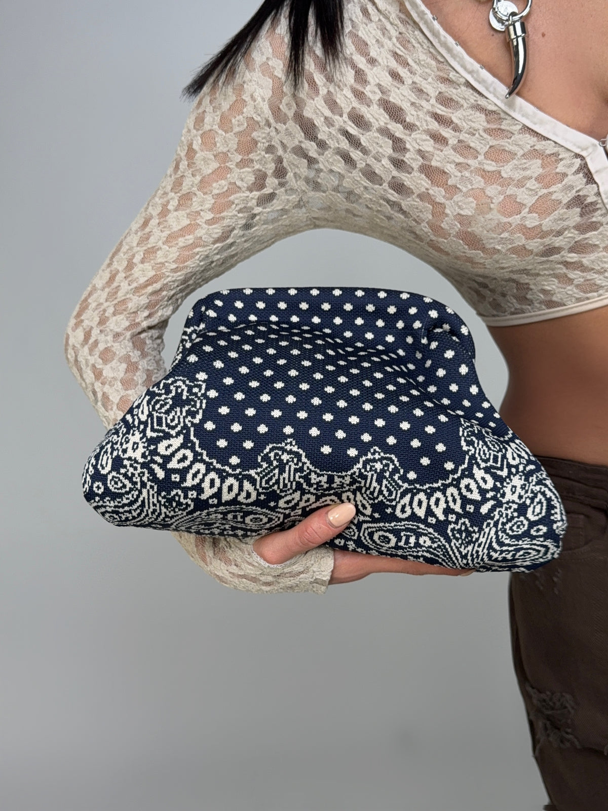 Dot Vibe Bag - Blue