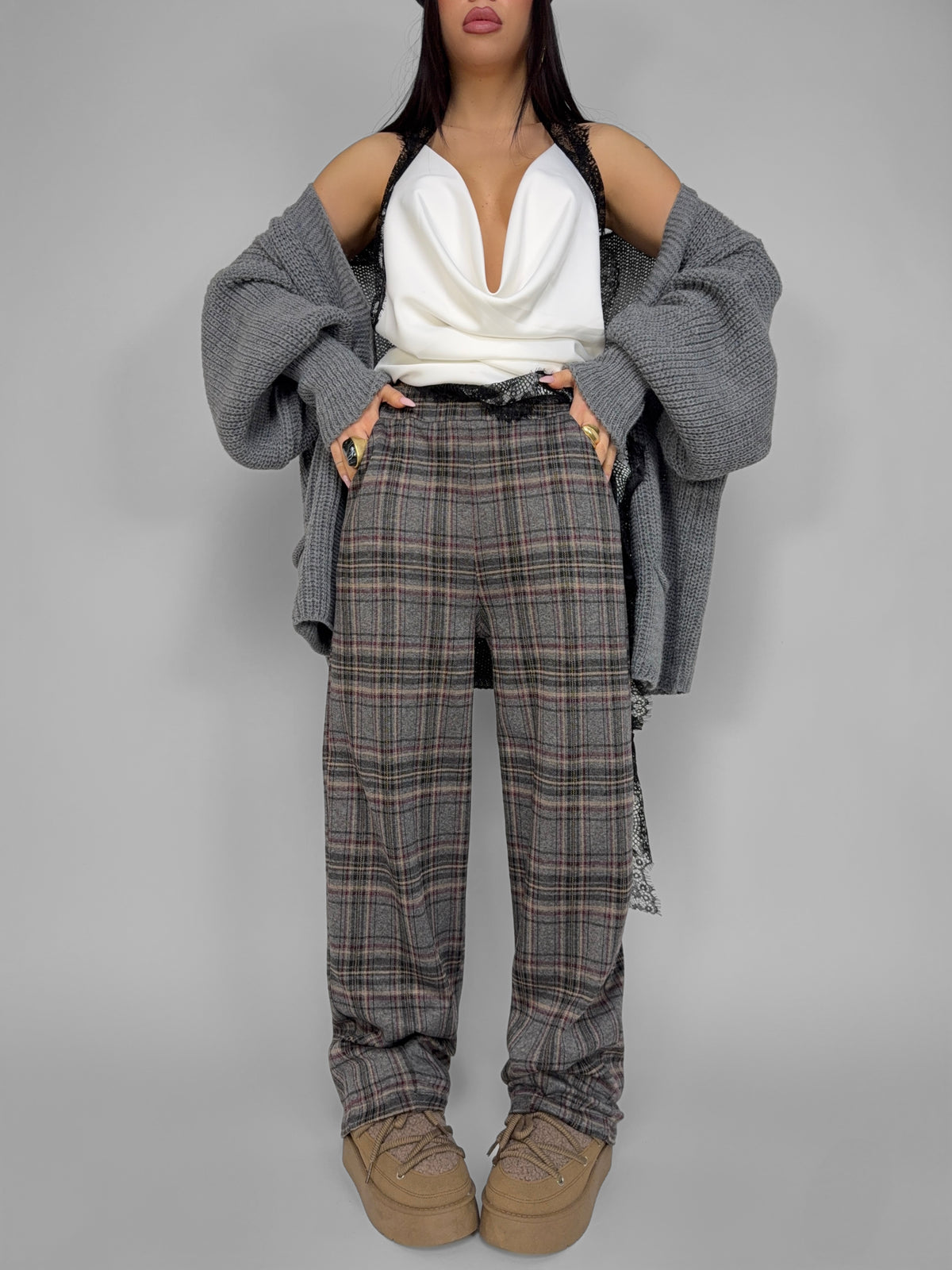 Pantalone Glencheck