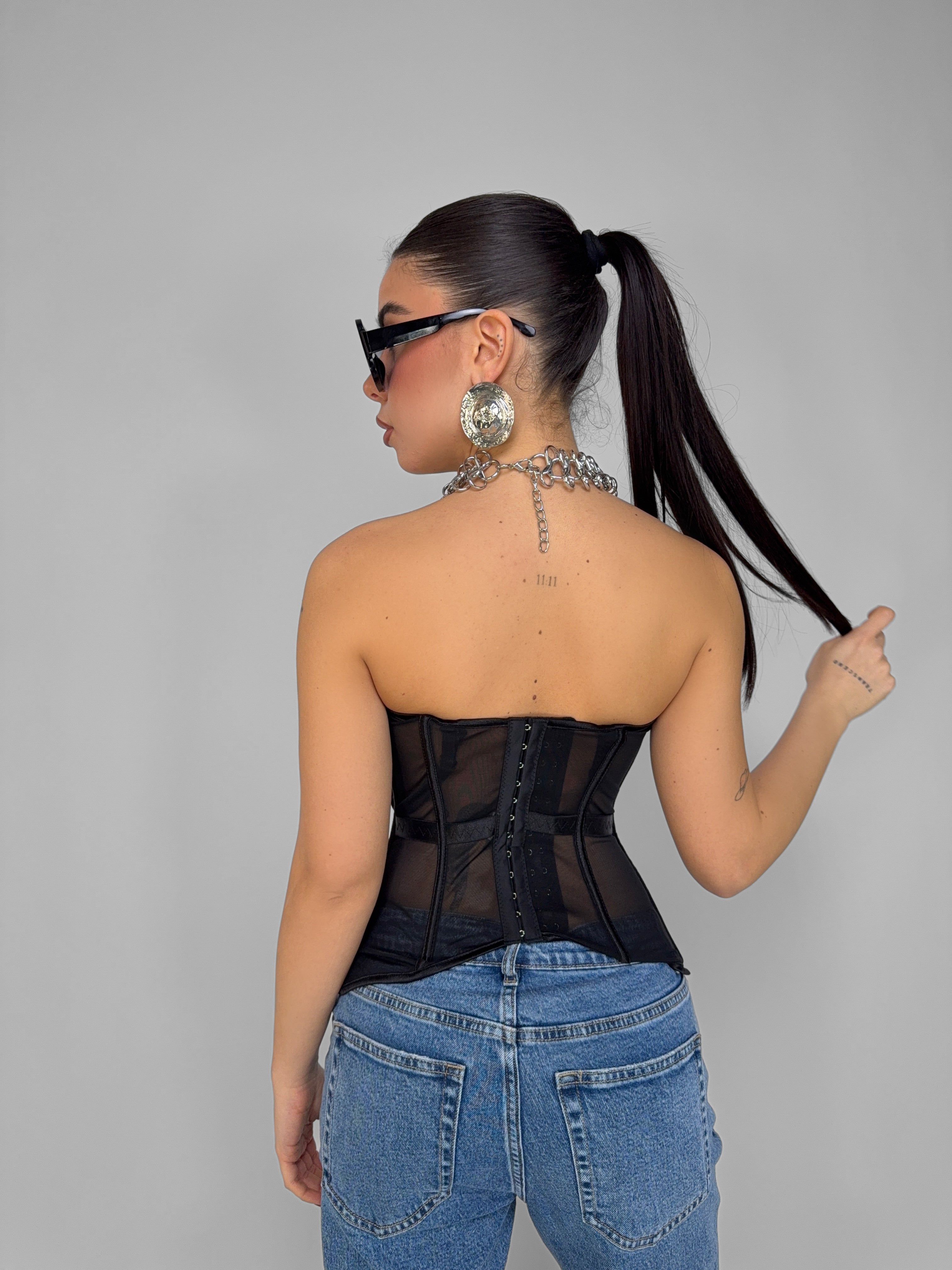 Corset Flattering-Black