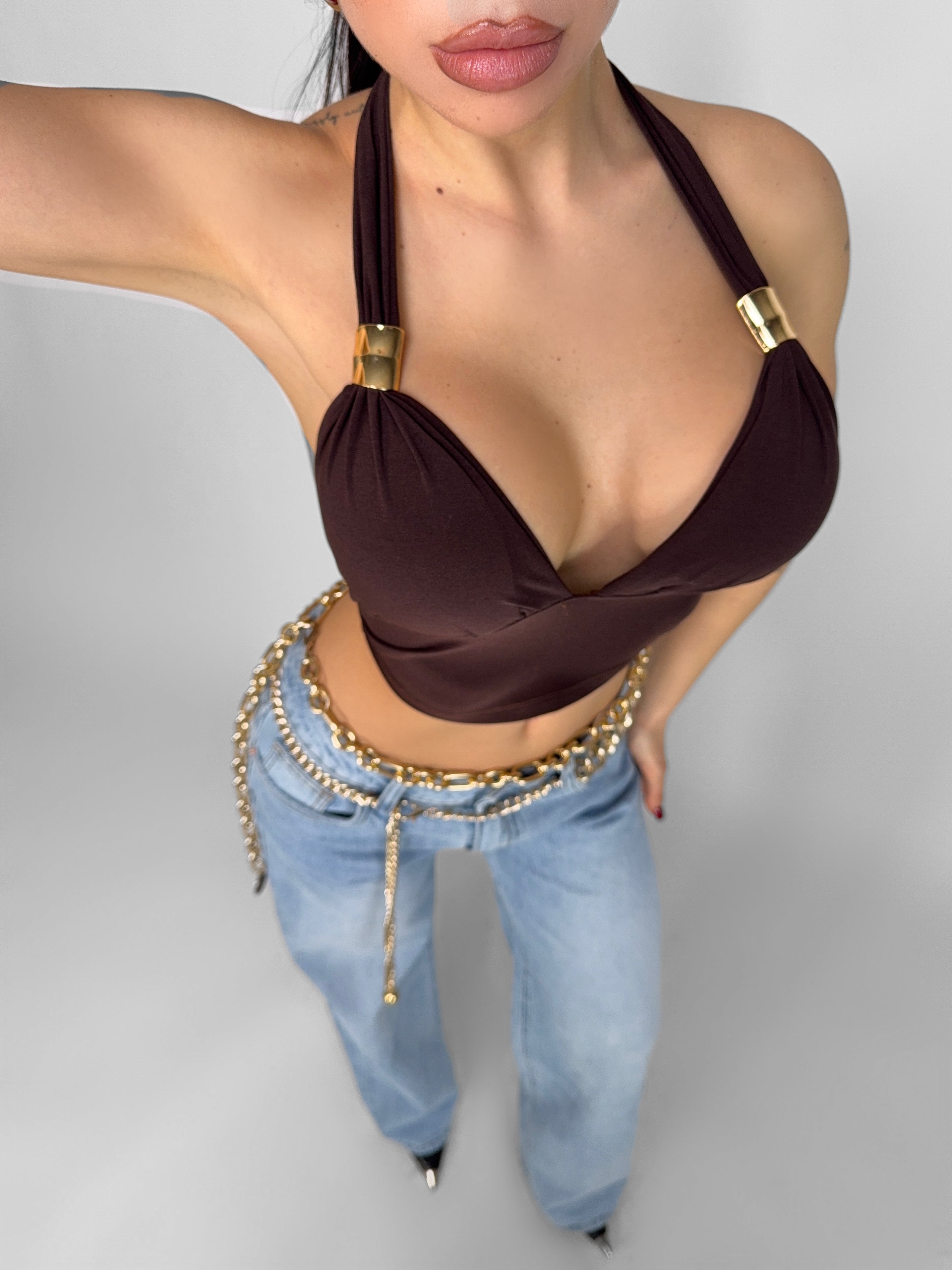 Top Gold Line-Brown