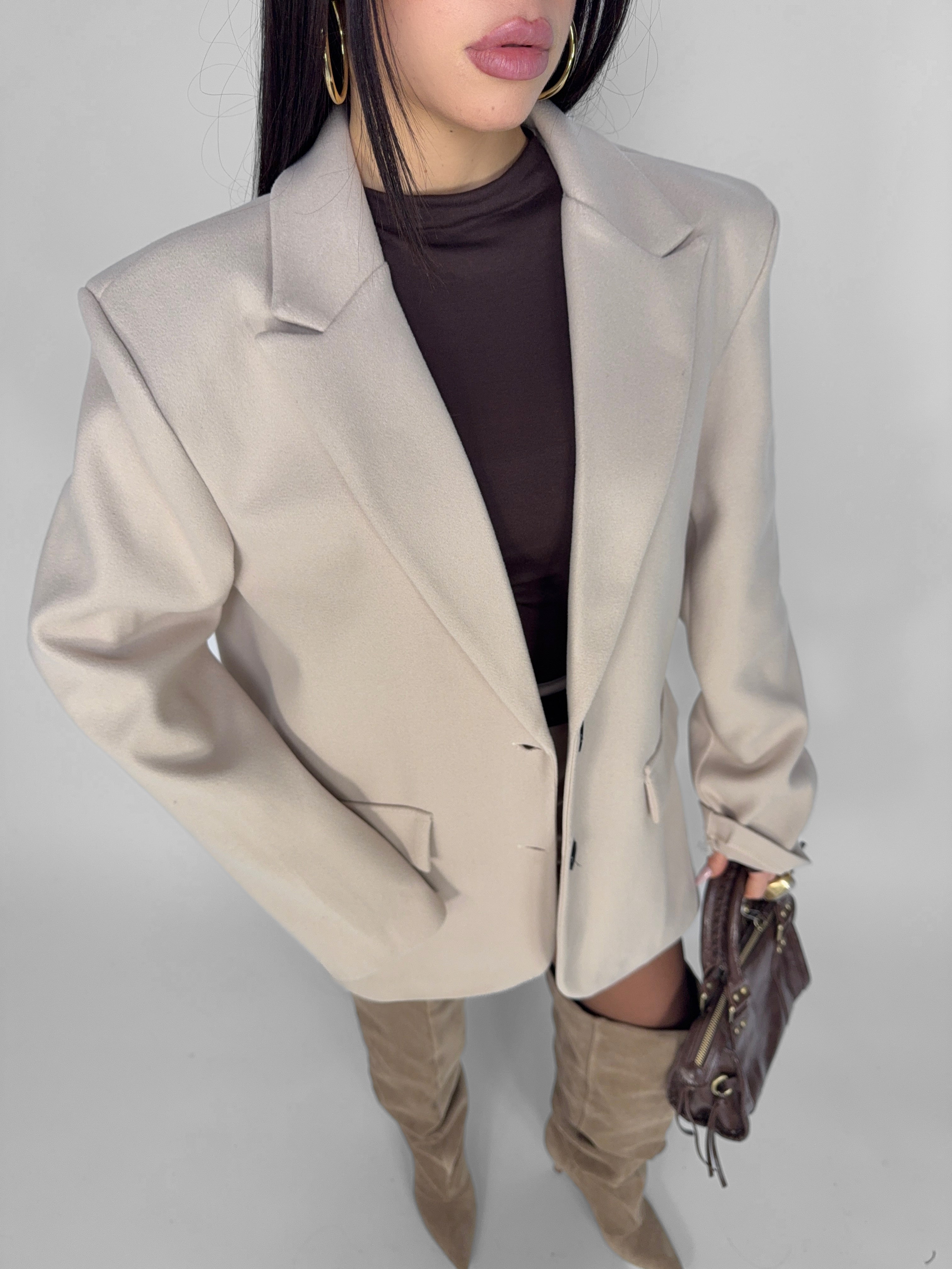 Cappotto Material Girl - Beige