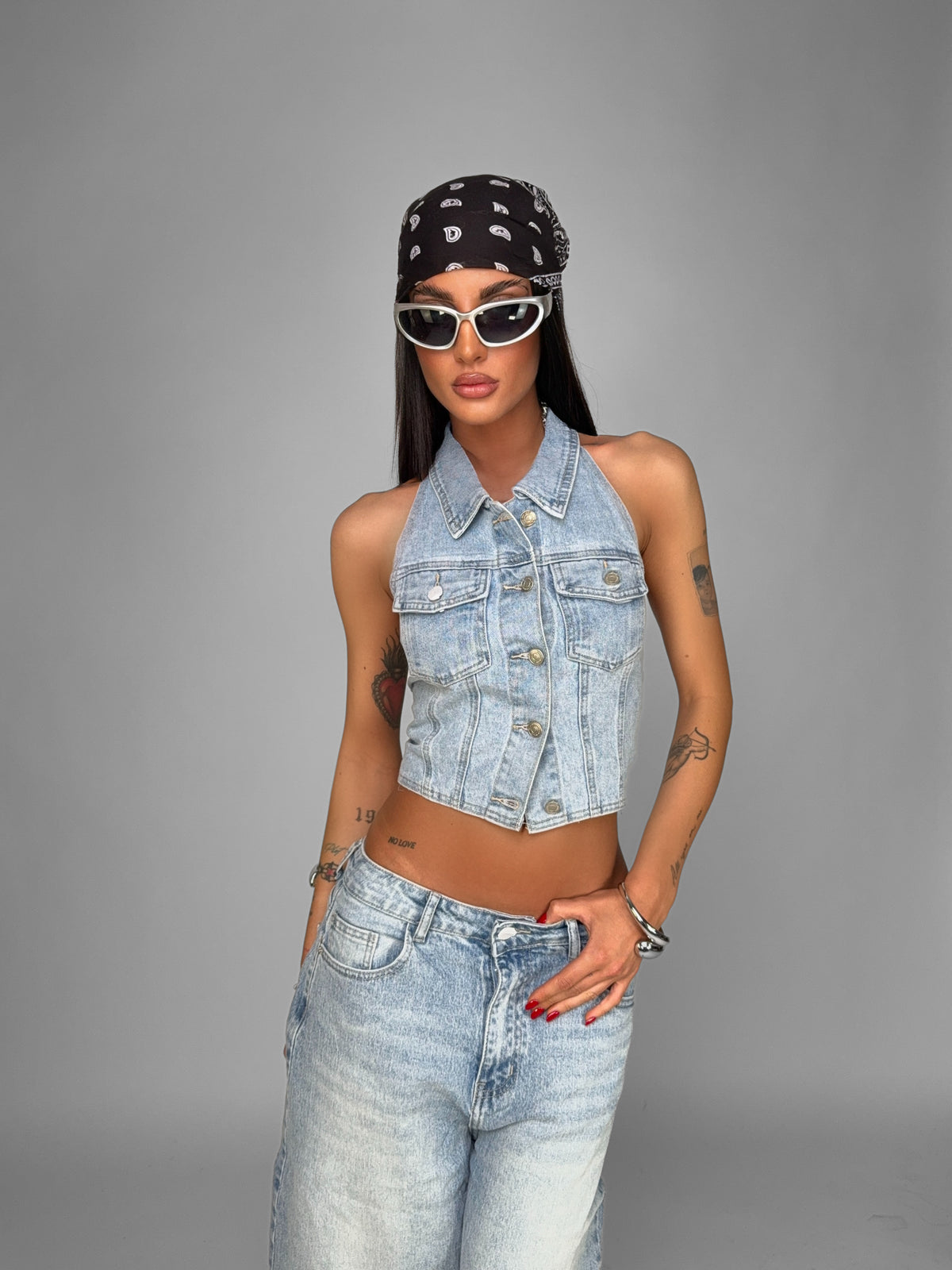 Top Sleek Denim