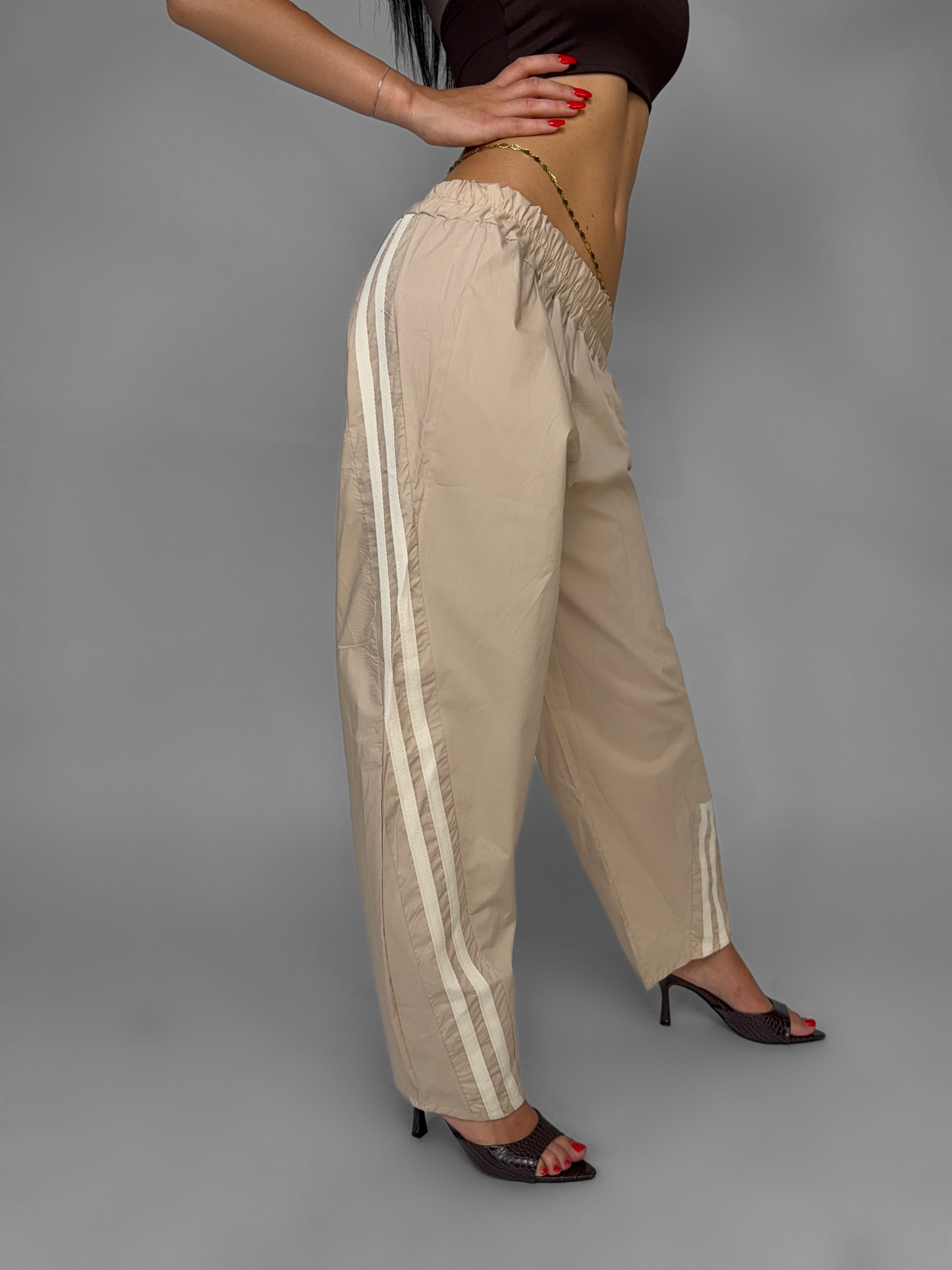 Pantalone Streetwear-Beige