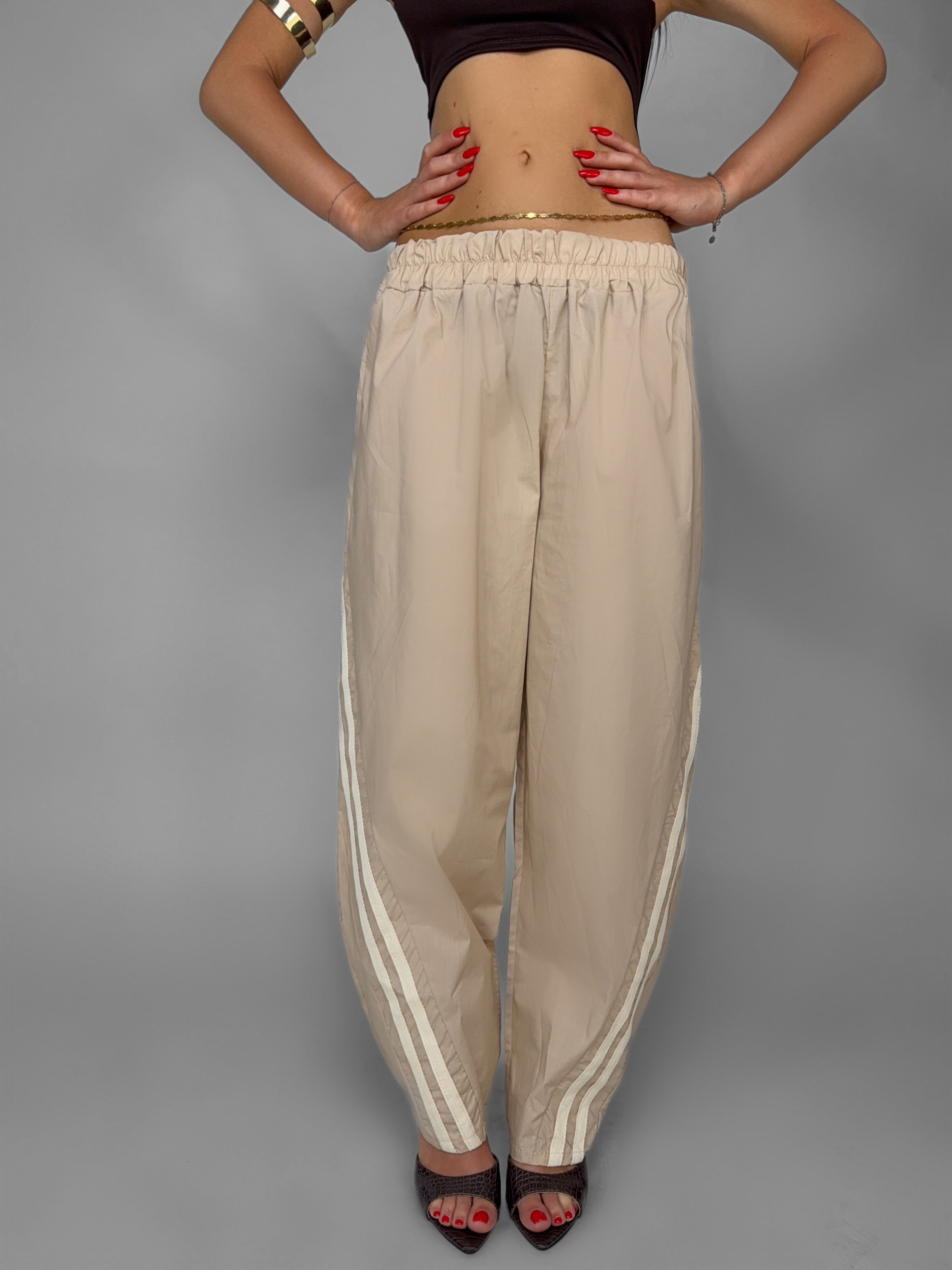 Pantalone Streetwear-Beige