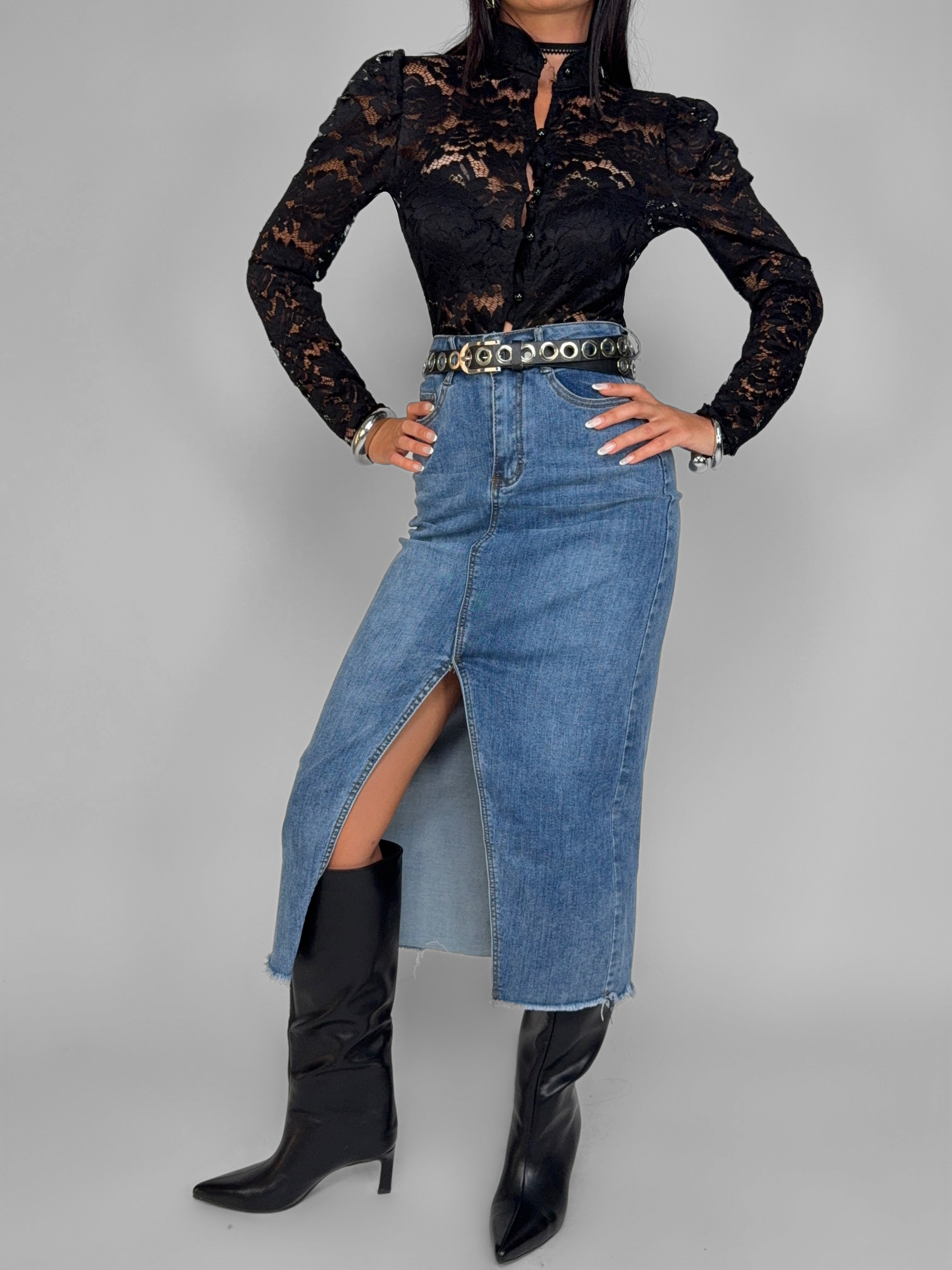 Gonna Midi Jeans