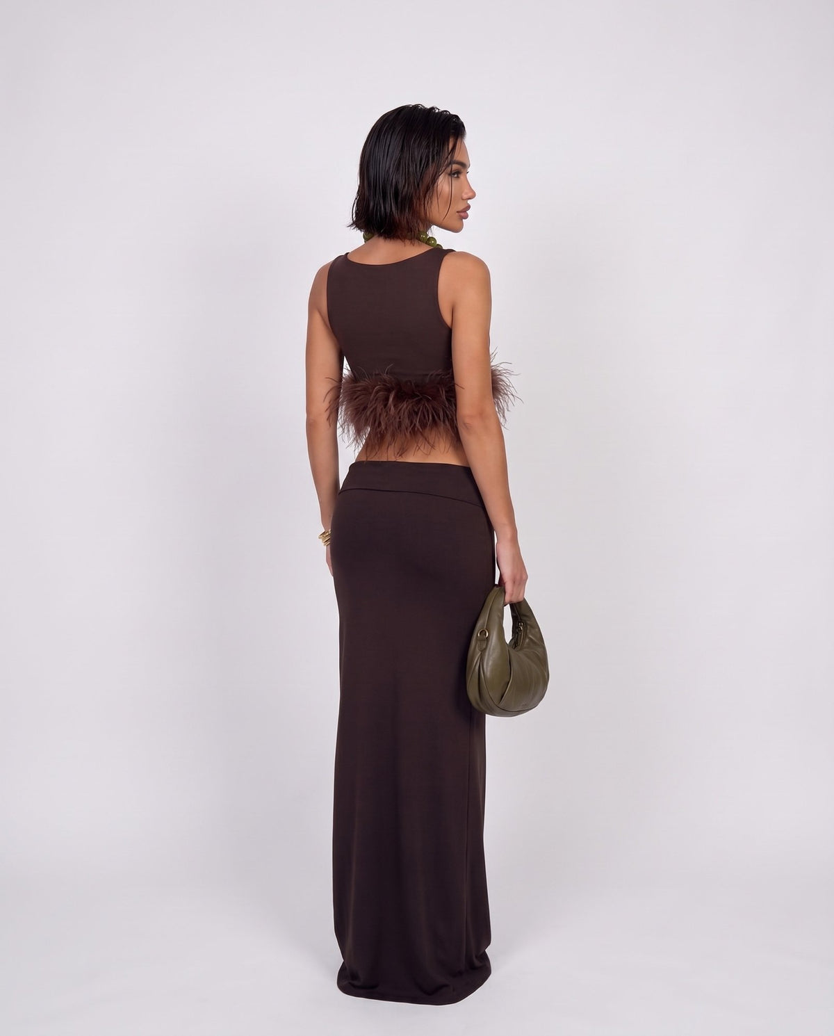 Top Feather Touch-Brown