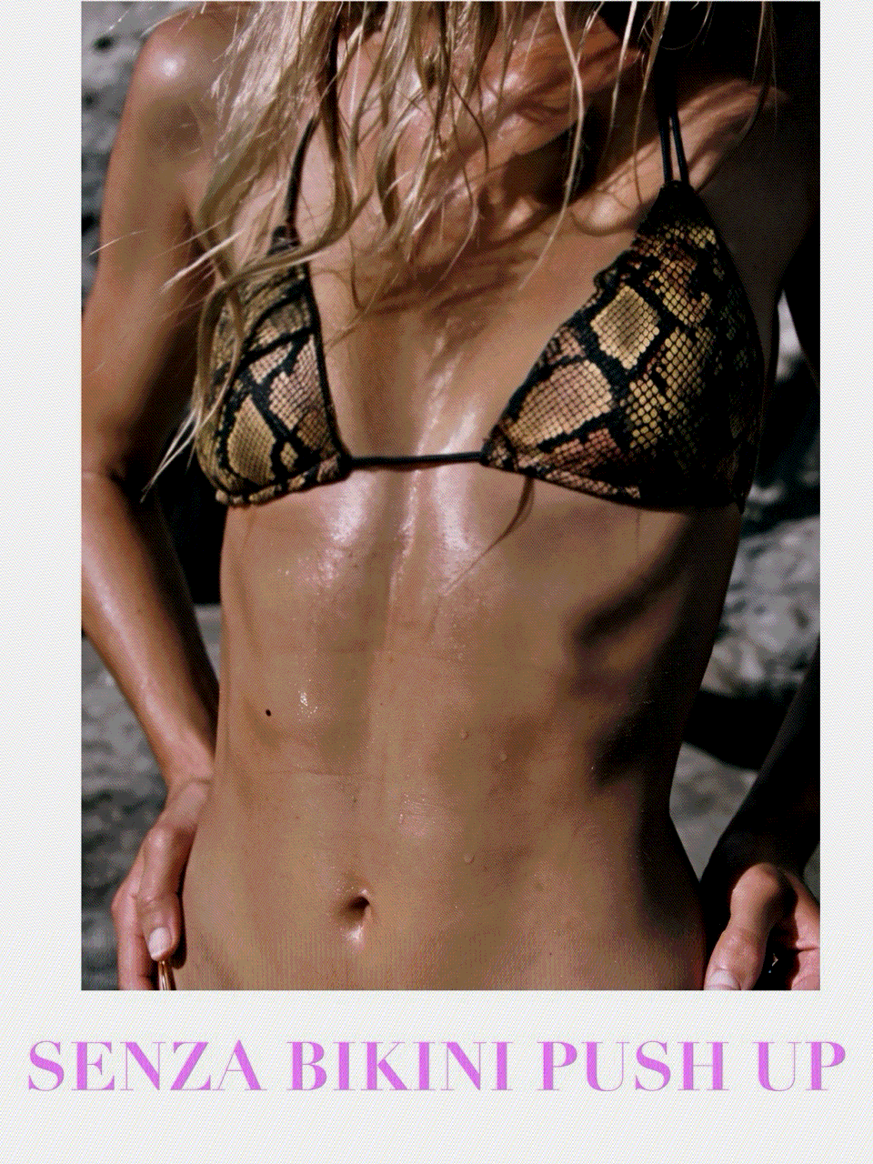 Bikini Balconcino Push-Up-Pitonato-Brasiliana