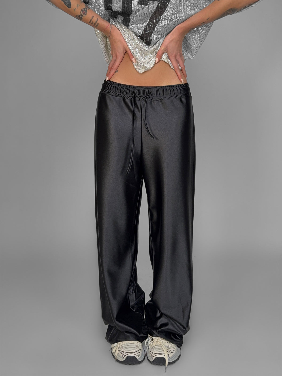 Pantalone Shiny Satin